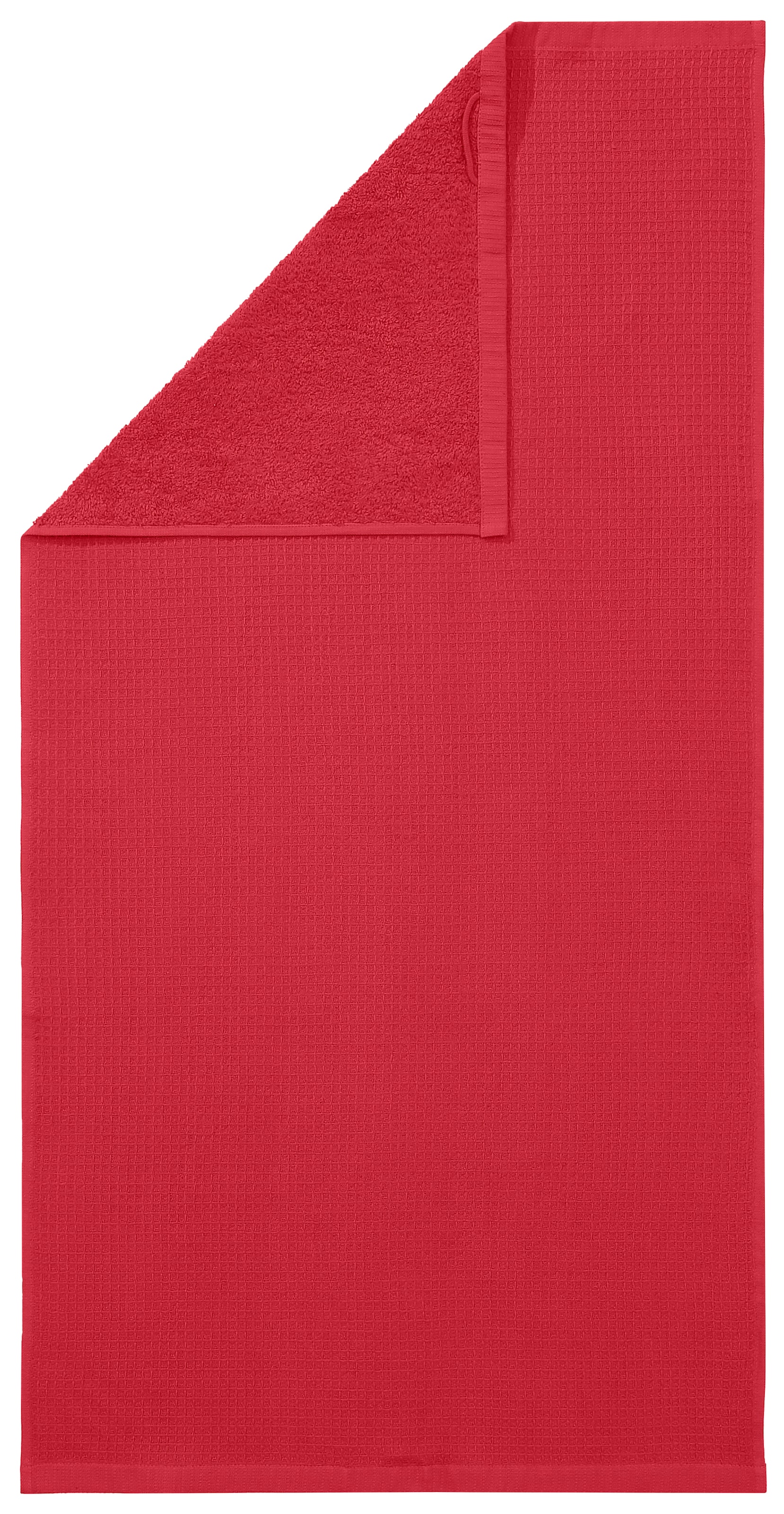 KangaROOS Handtuch Set »Cassidy, Handtuch in Premium Qualität, 500 gr/m², Waffeloptik« Duschtücher, Handtücher, Gästetücher, 100% Baumwolle, 5 Jahre Garantie