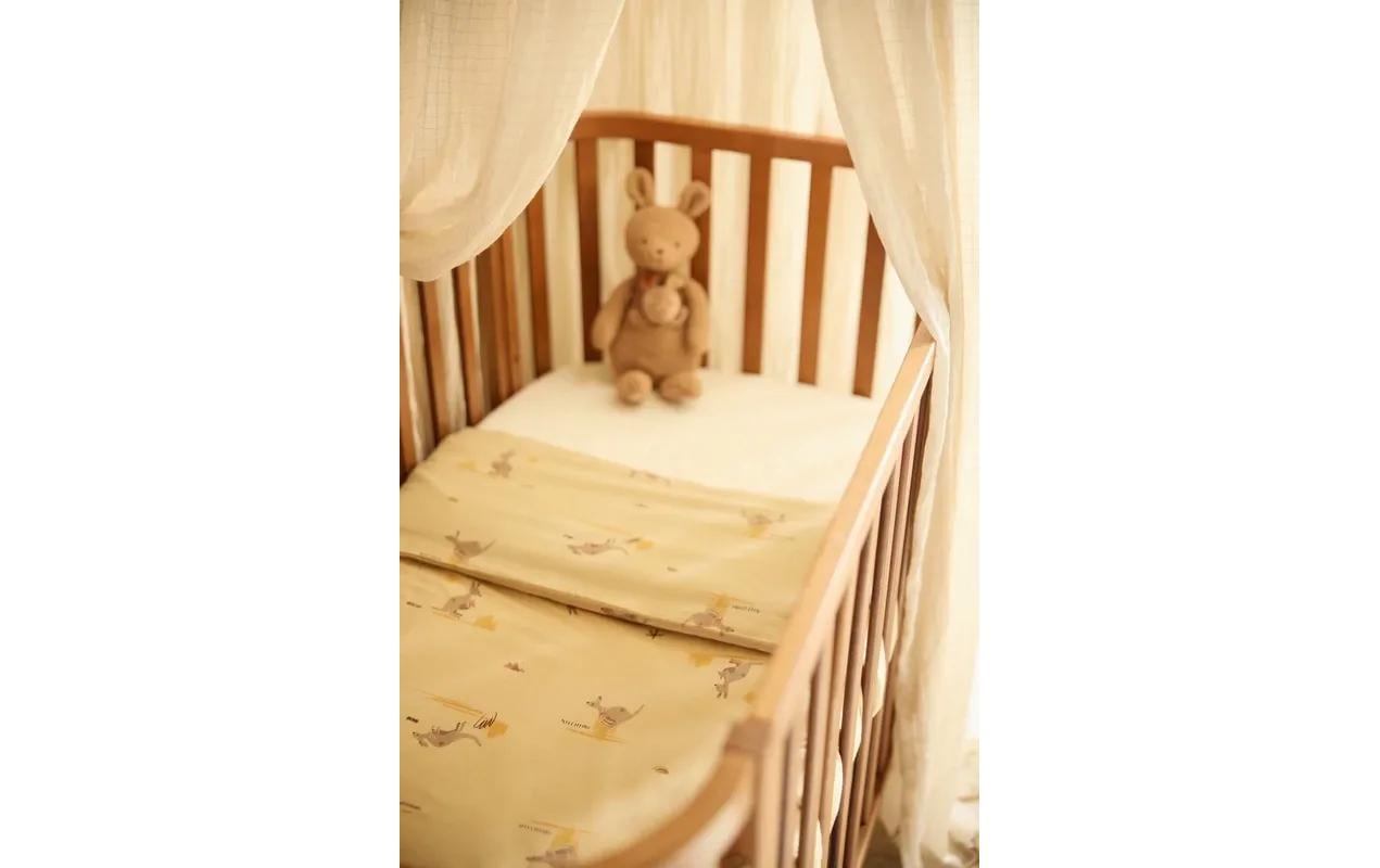 Jollein Kinderbettwäsche »Kangaroots 120 x 150 cm«