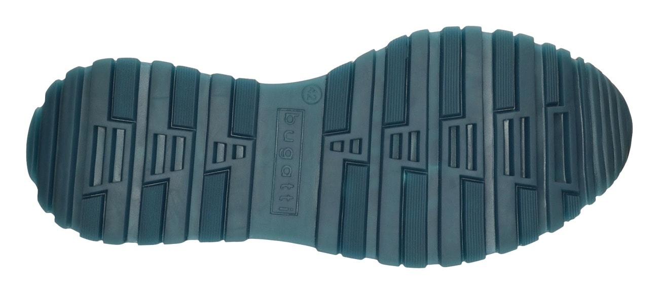 bugatti Sneakers  mit seitlichem Logoprägung, Freizeitschuh, Halbschuh, Schnürschuh