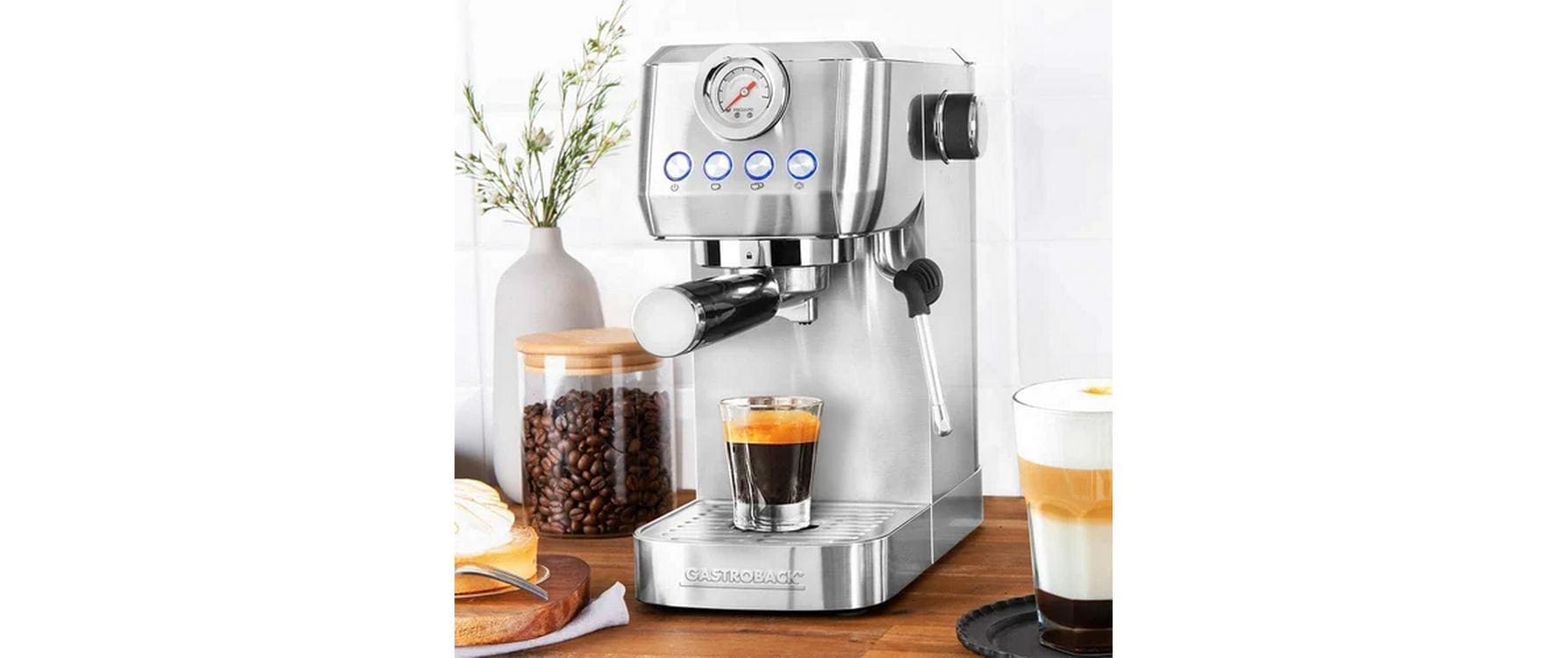 Gastroback Espressomaschine »Espresso Piccolo Pro« Kompakte Siebträgermaschine