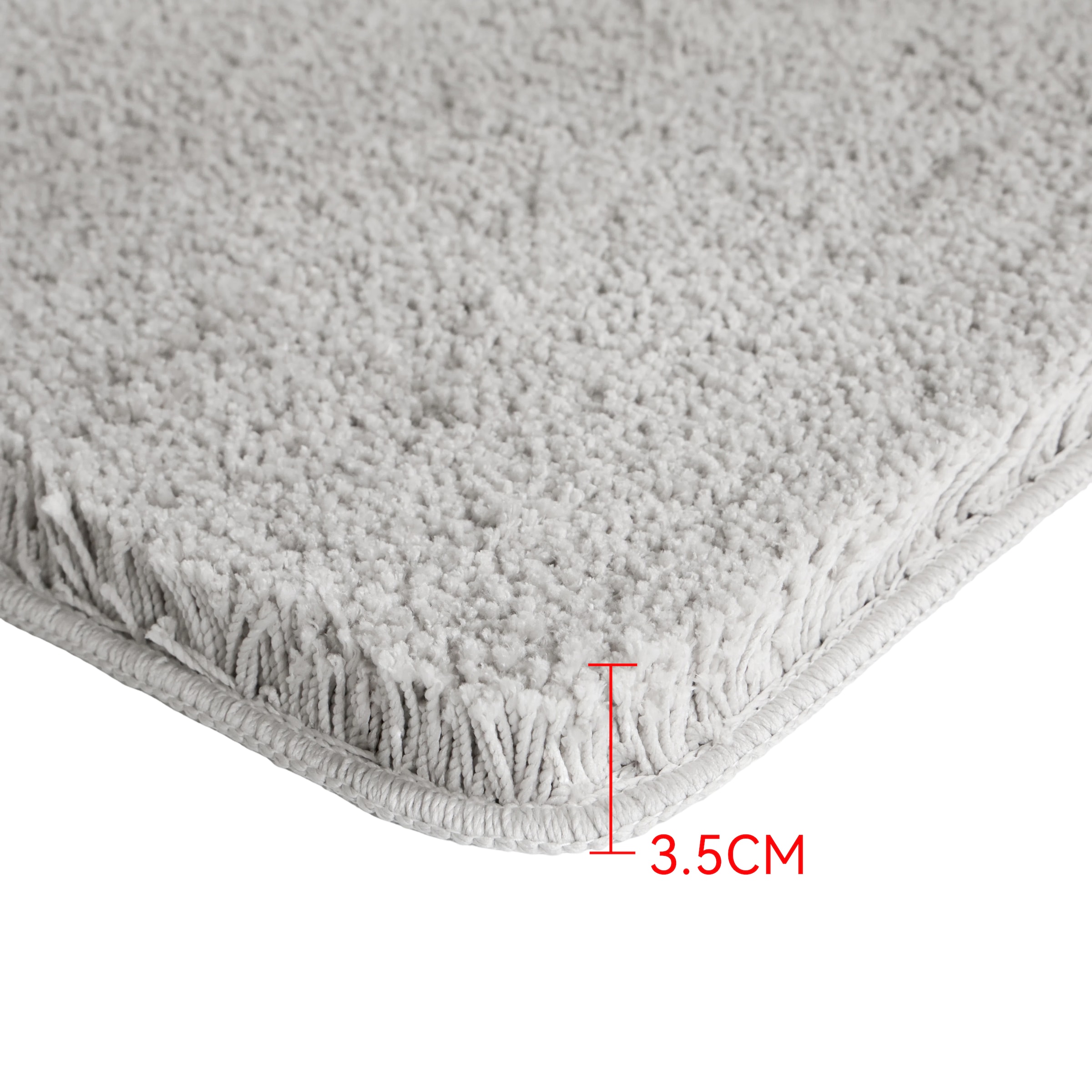 GOODproduct Badematte »Sanremo Premium, Badvorleger, Badezimmer Teppich, sehr weich« Höhe 35 mm rutschhemmend beschichtet fussbodenheizungsgeeignet | schnell trocknend Badteppich, unifarben, rechteckig & als 3-tlg. Set erhältlich
