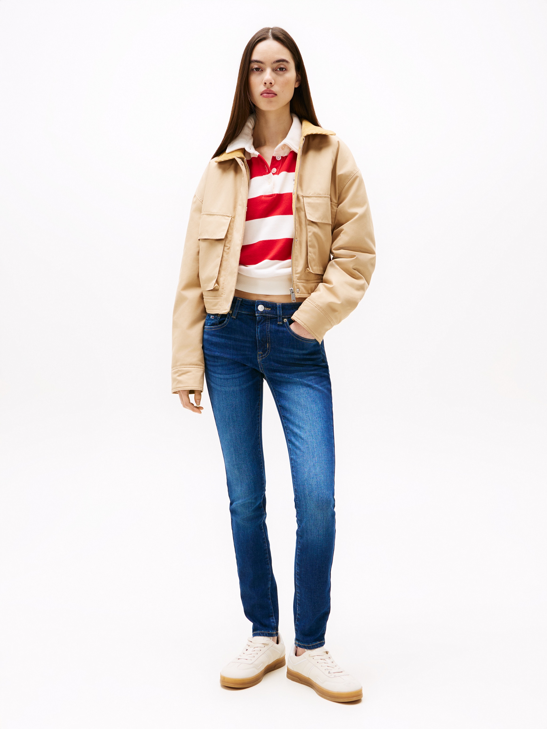 Tommy Jeans Jeans skinny »SOPHIE LW SKN« avec lavage, badge logo, taille basse