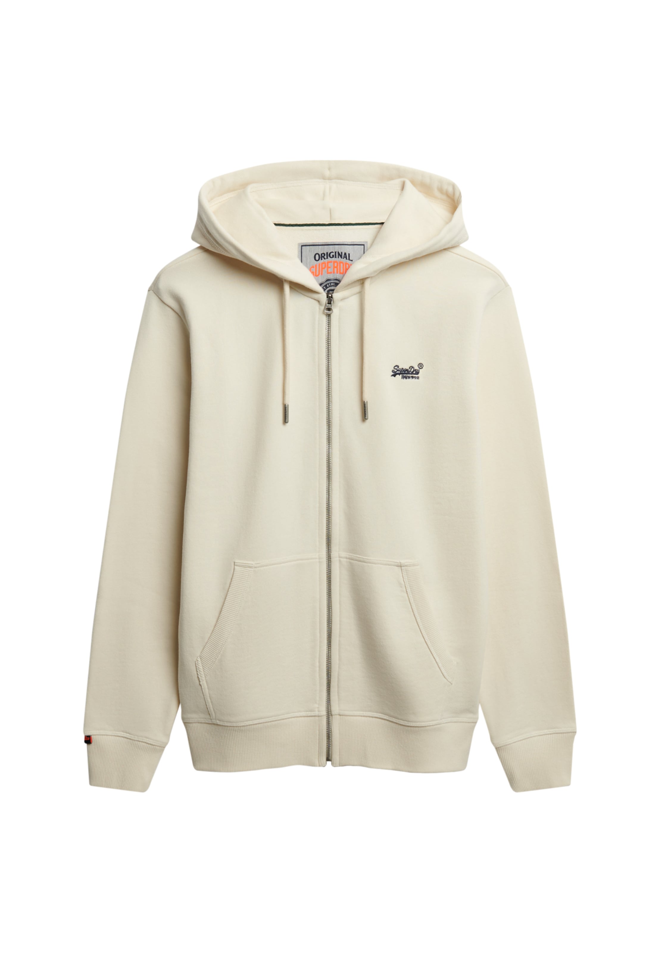 Superdry Sweat à capuche »ESSENTIAL LOGO ZIP HOODIE HB« Baumwollmischung, slim fit