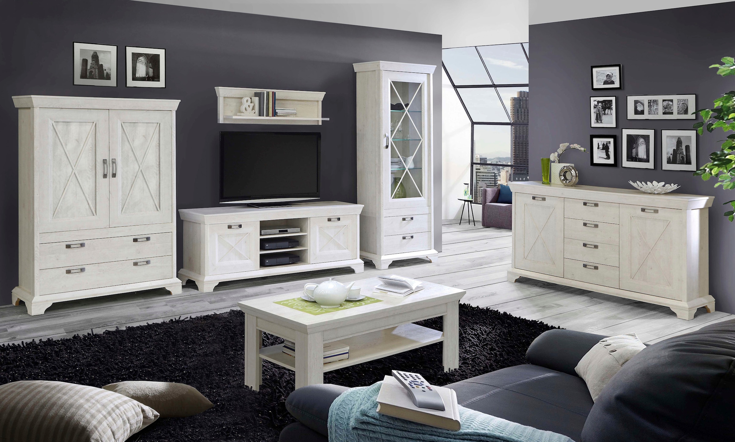 FORTE Table basse »KashmirTV-Board, TV-Schrank« Breite 147 cm