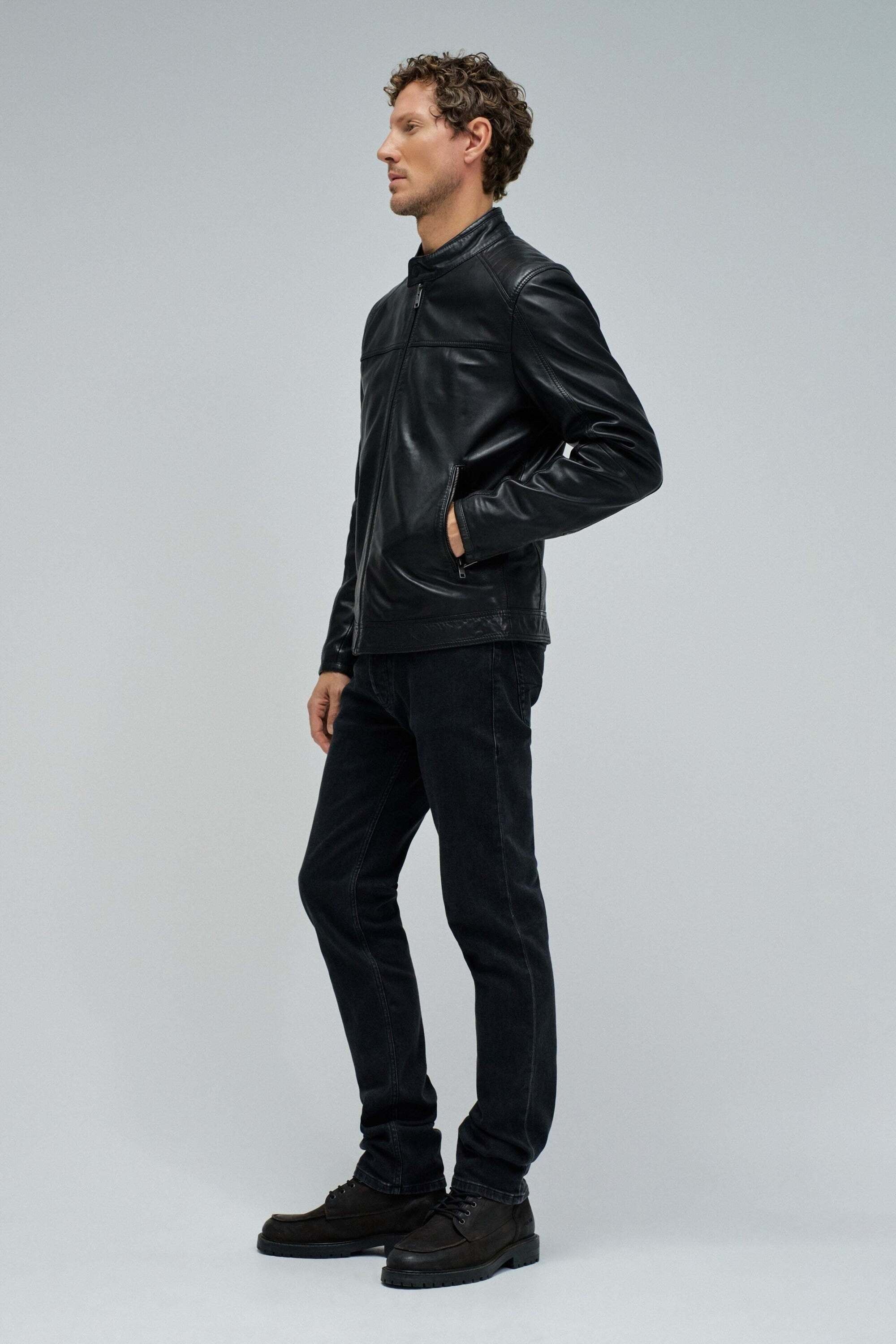 Salsa Lederjacke »Salsa Jeans Lederjacke Biker«