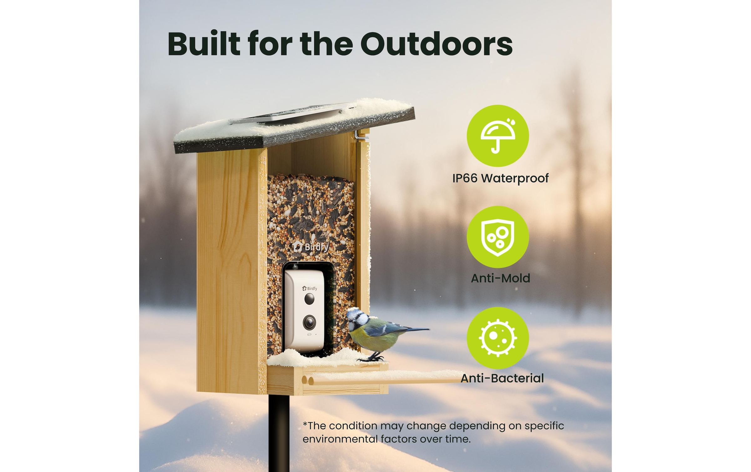 Birdfy Futterspender »mit AI-Kamera«