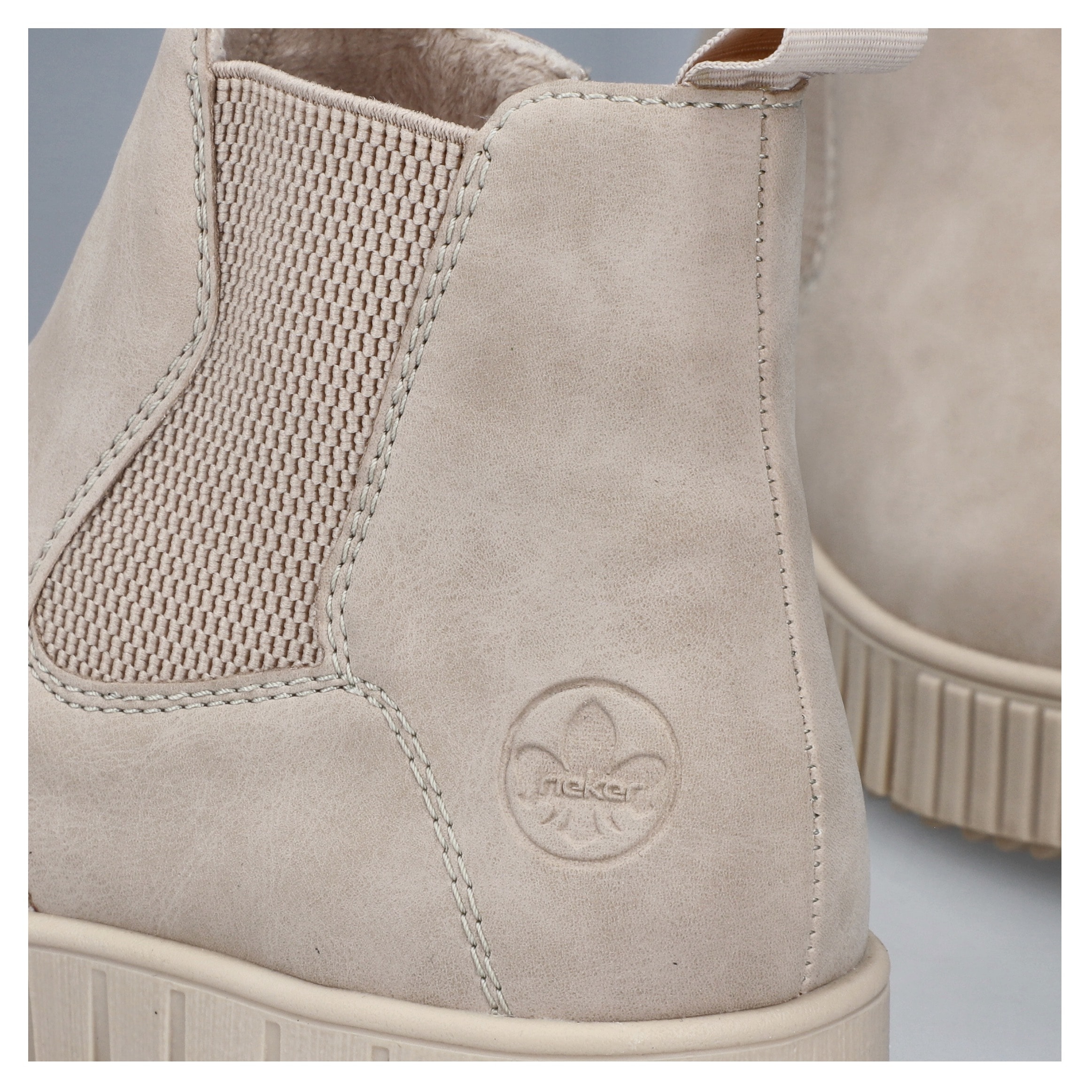 Rieker Winterboots  Chelseaboots, Plateausneaker, Stiefelette, Reissverschluss und Stretch