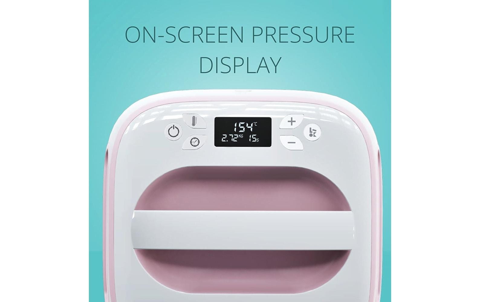 LOKLIK Handpresse »Easy« Heizplattengrösse: 25,5 x 25,5 cm