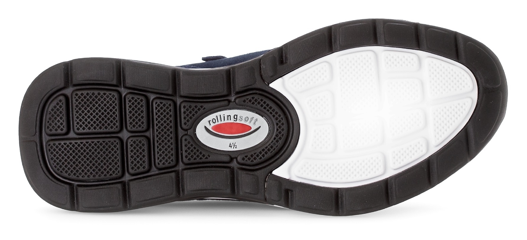 Gabor Rollingsoft Keilsneaker  , Freizeitschuh, Halbschuh, Schnürer mit gepolstertem Schaftrand