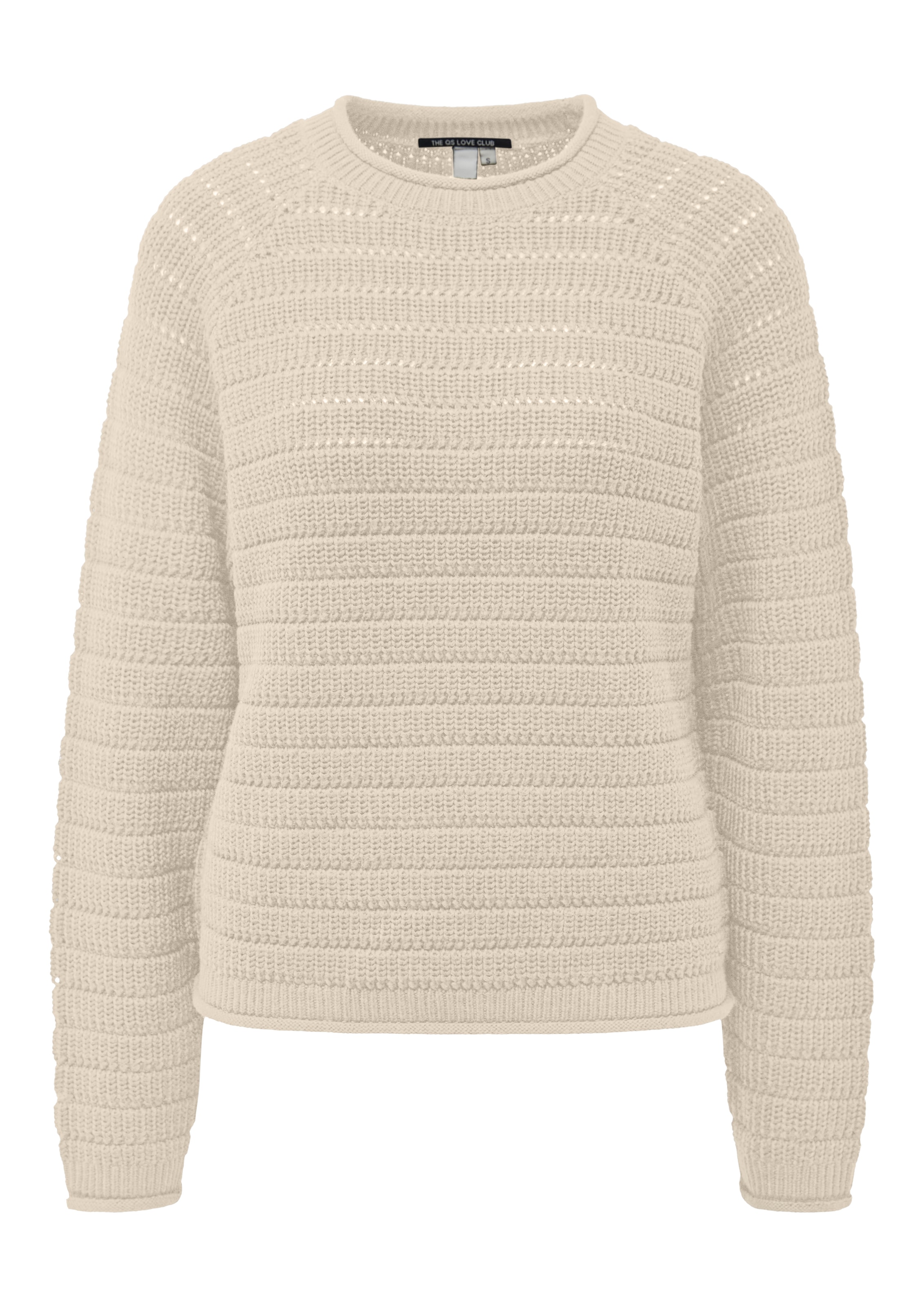 QS Strickpullover Raglanärmel sorgen für mehr Beweglichkeit