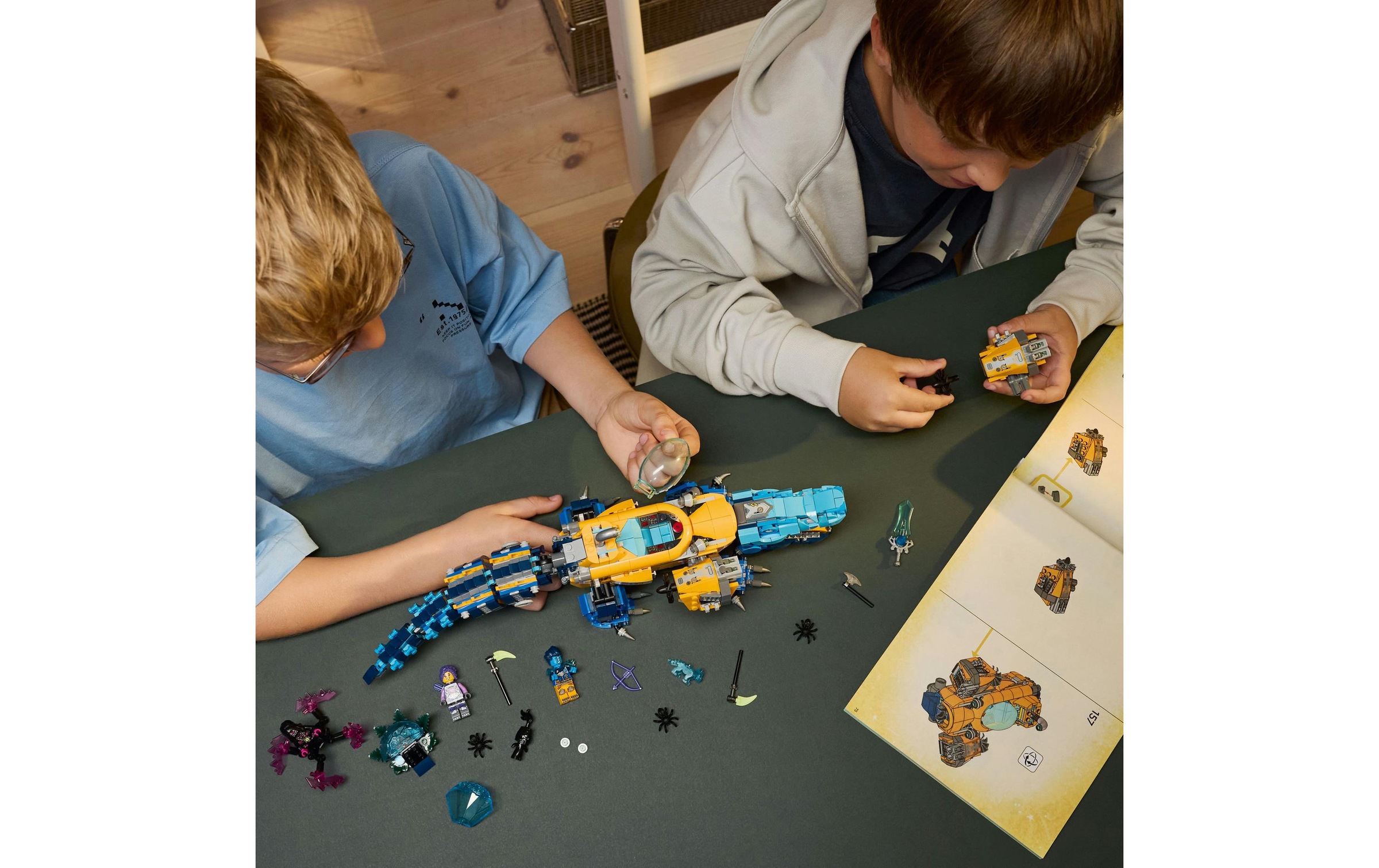 LEGO® Konstruktionsspielsteine »DreamZzz Krokodil-U-Boot 71512«