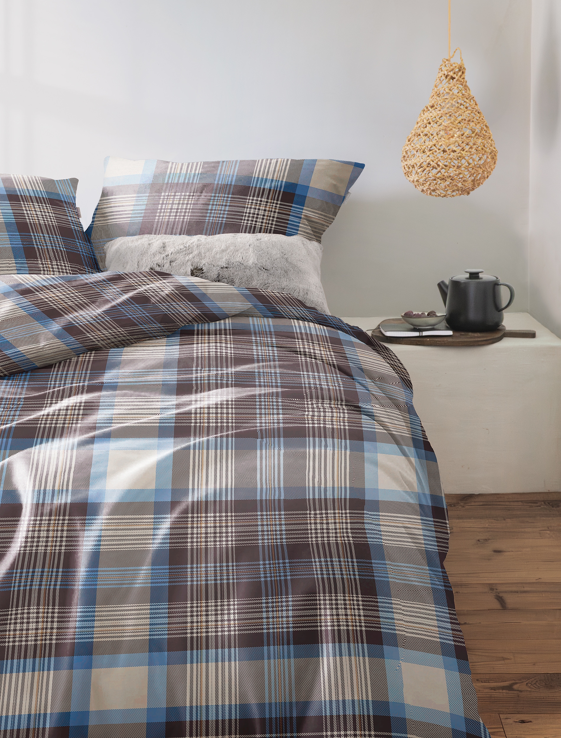 Irisette Linge de lit »Wave 8412« 2 Mako-satin, agréable à porter et respirant, qualité toute l'année