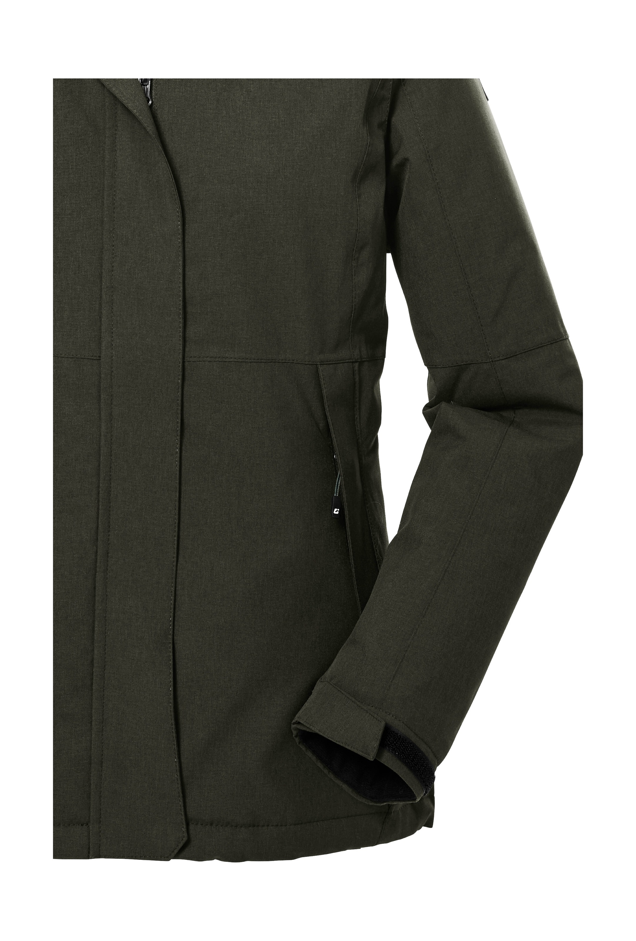 Killtec Outdoorjacke »KOW 37 WMN JCKT« Wasserdichte Damen Funktionsjacke mit abnehmbarer Kapuze