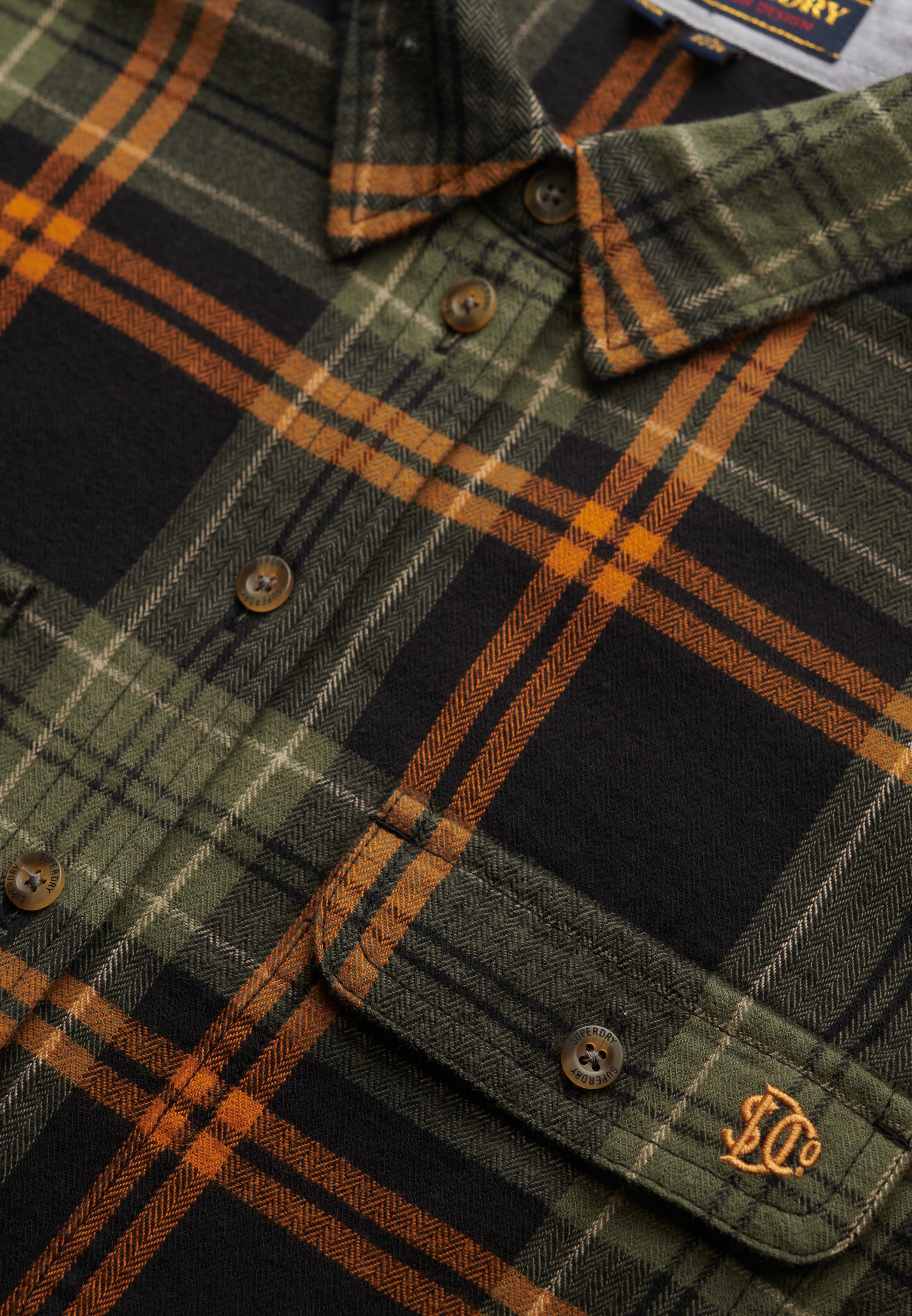 Superdry Blouse à carreaux »LUMBERJACK CHECK FLANNEL SHIRT«