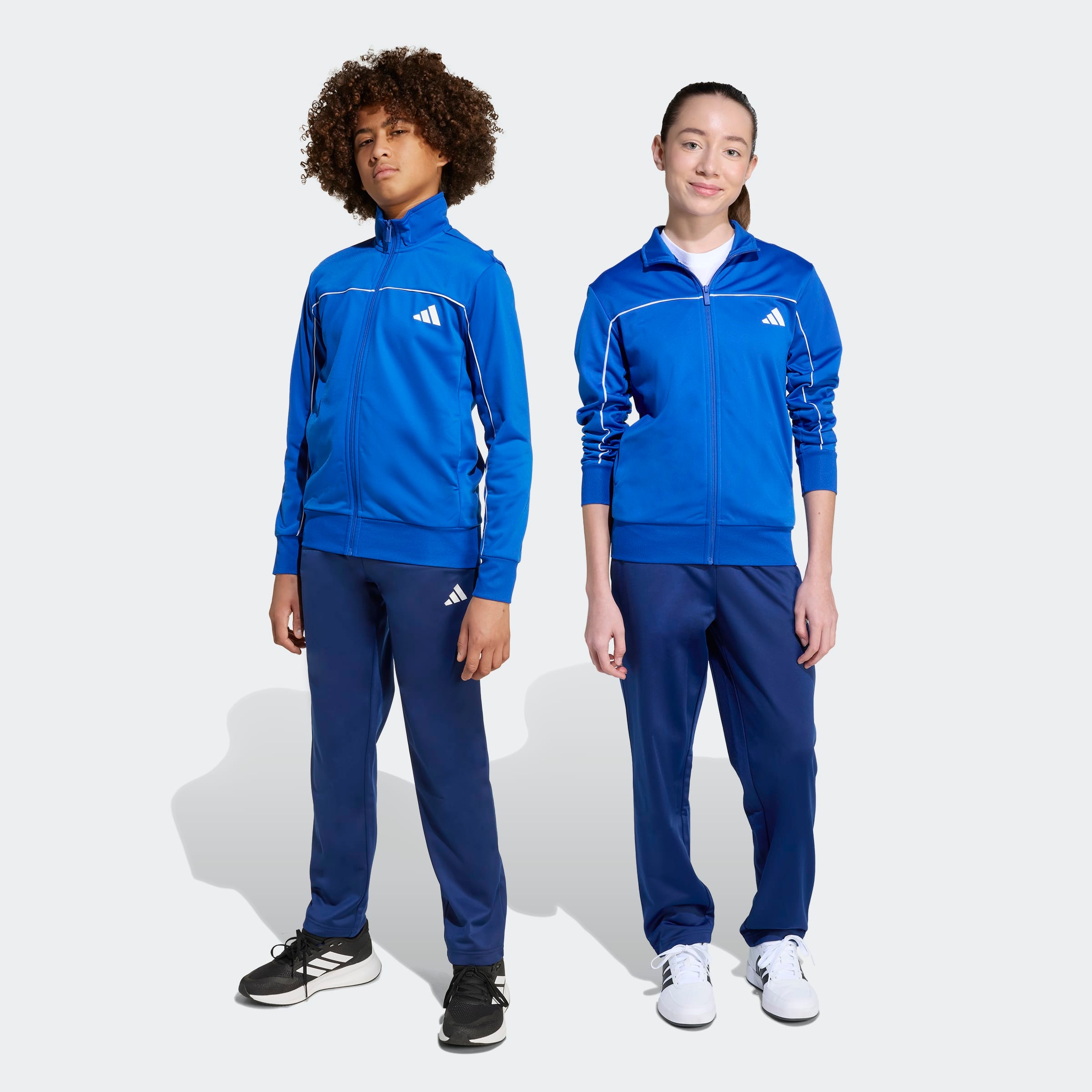 adidas Sportswear Trainingsanzug »J CP TR TS« 2 Stk. für Kinder und Teens, zweiteiliges Set, mit Stehkragen