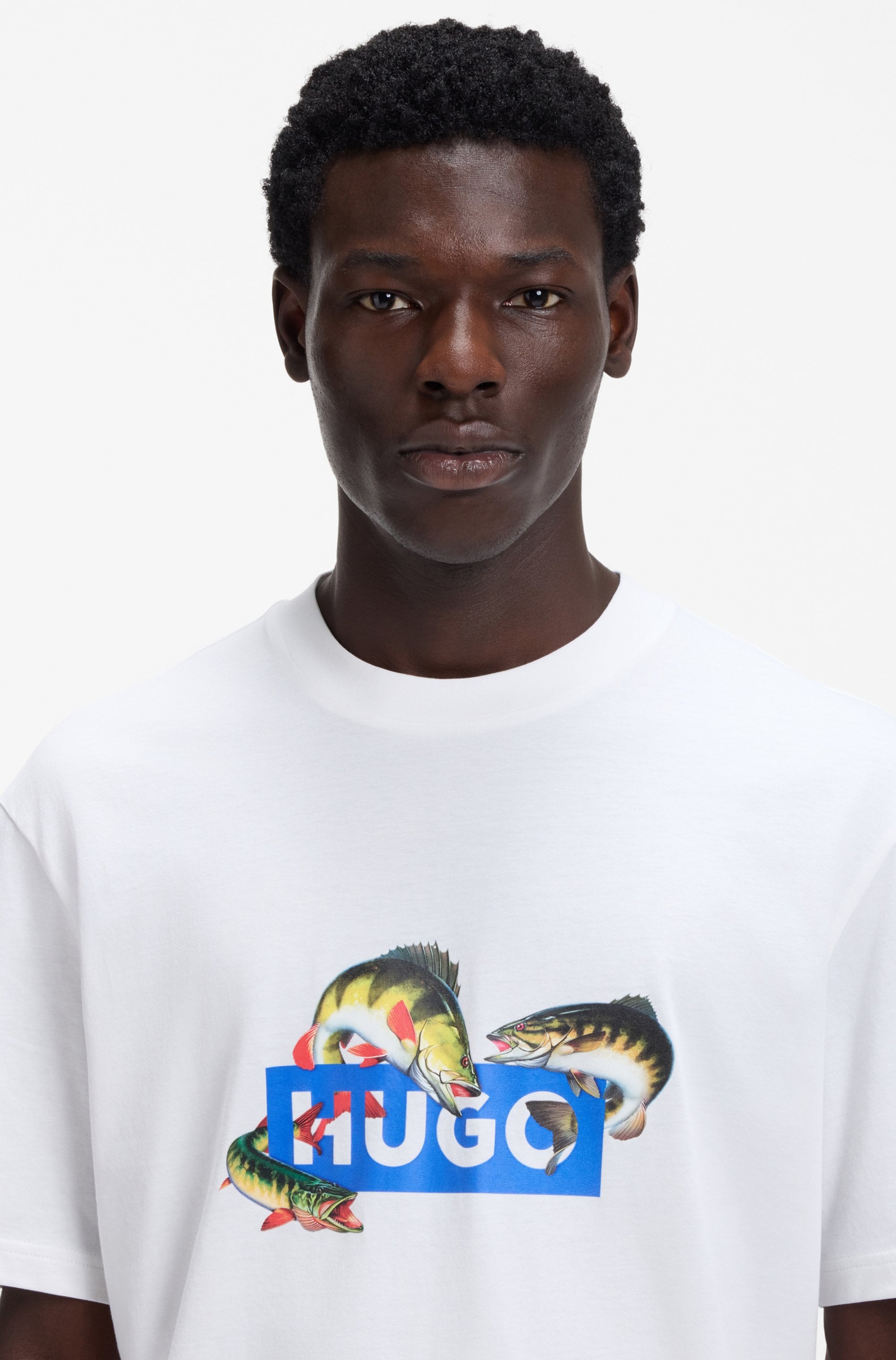HUGO T-Shirt Regular Fit, Rundhalsausschnitt