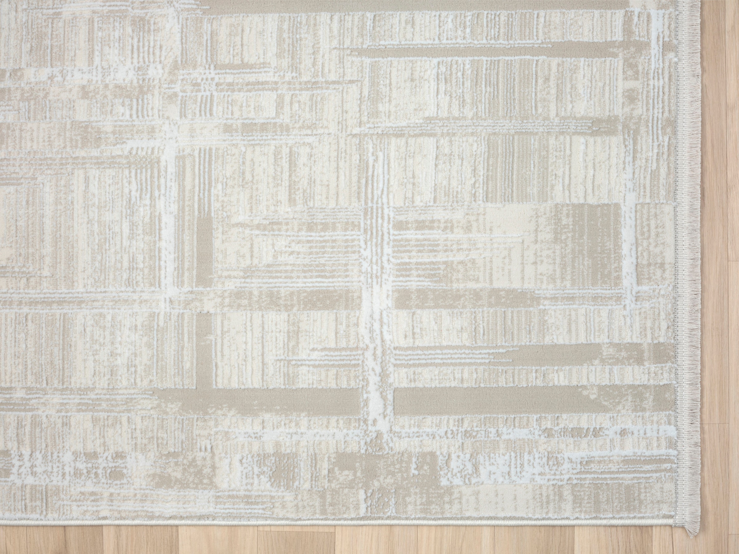 Myflair Möbel & Accessoires Teppich »My Favorite« rechteckig 10 mm Höhe Kurzflor, Retro-Style, mit Fransen, besonders weich