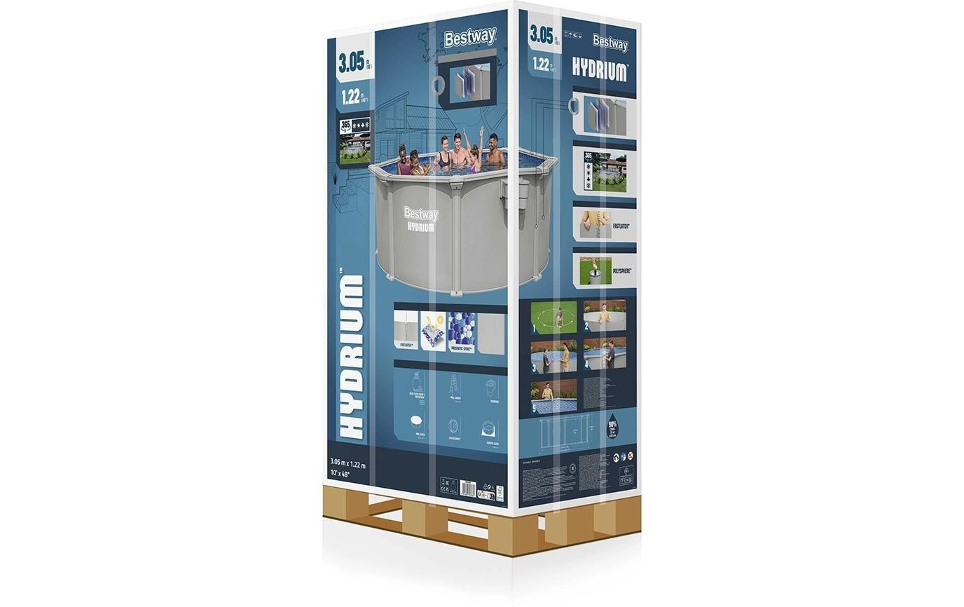 Bestway Piscine »Hydrium Komplett-Set 305 x 122 cm«