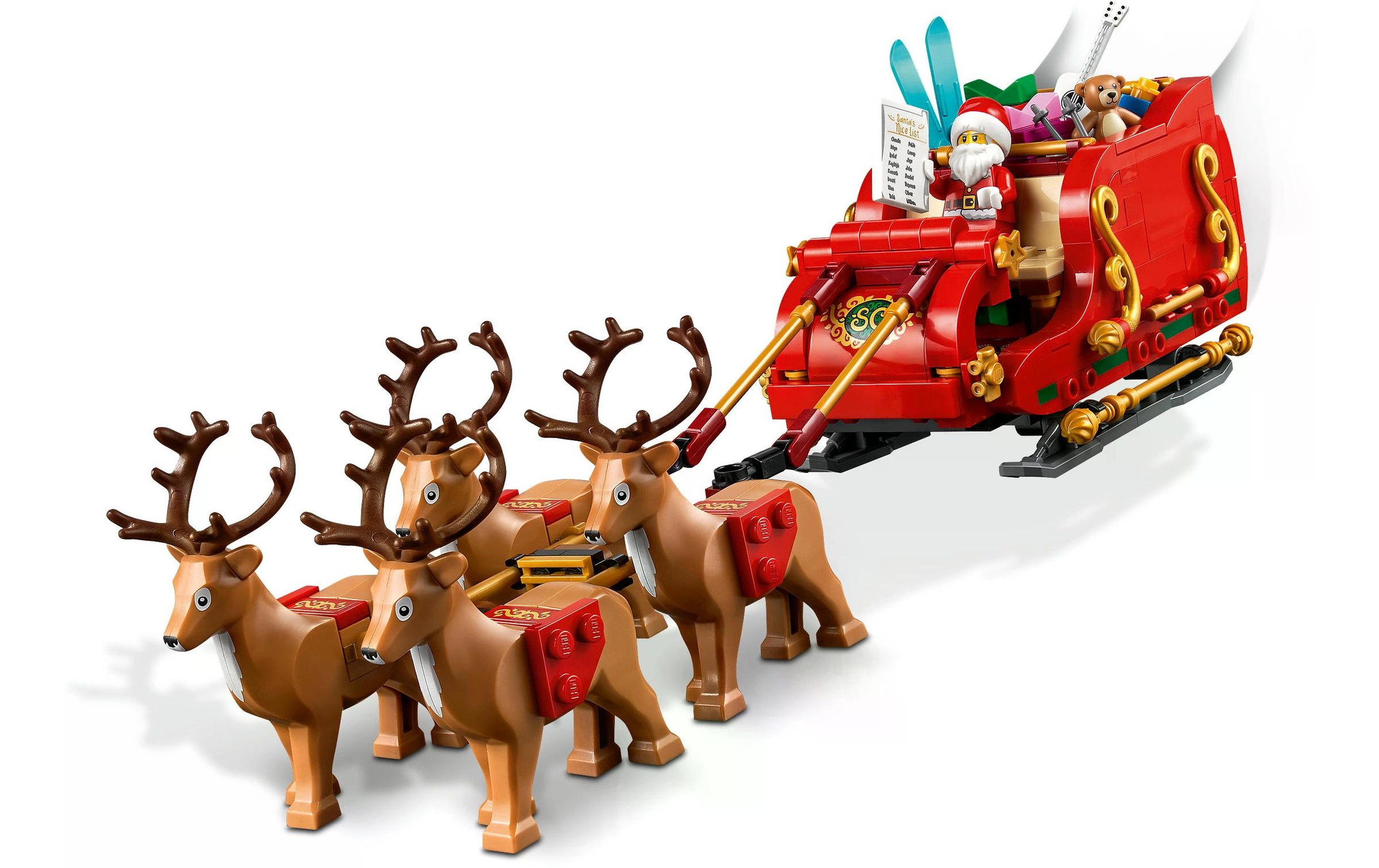 LEGO® Spielbausteine »Icons Santa's Sleigh 40499«