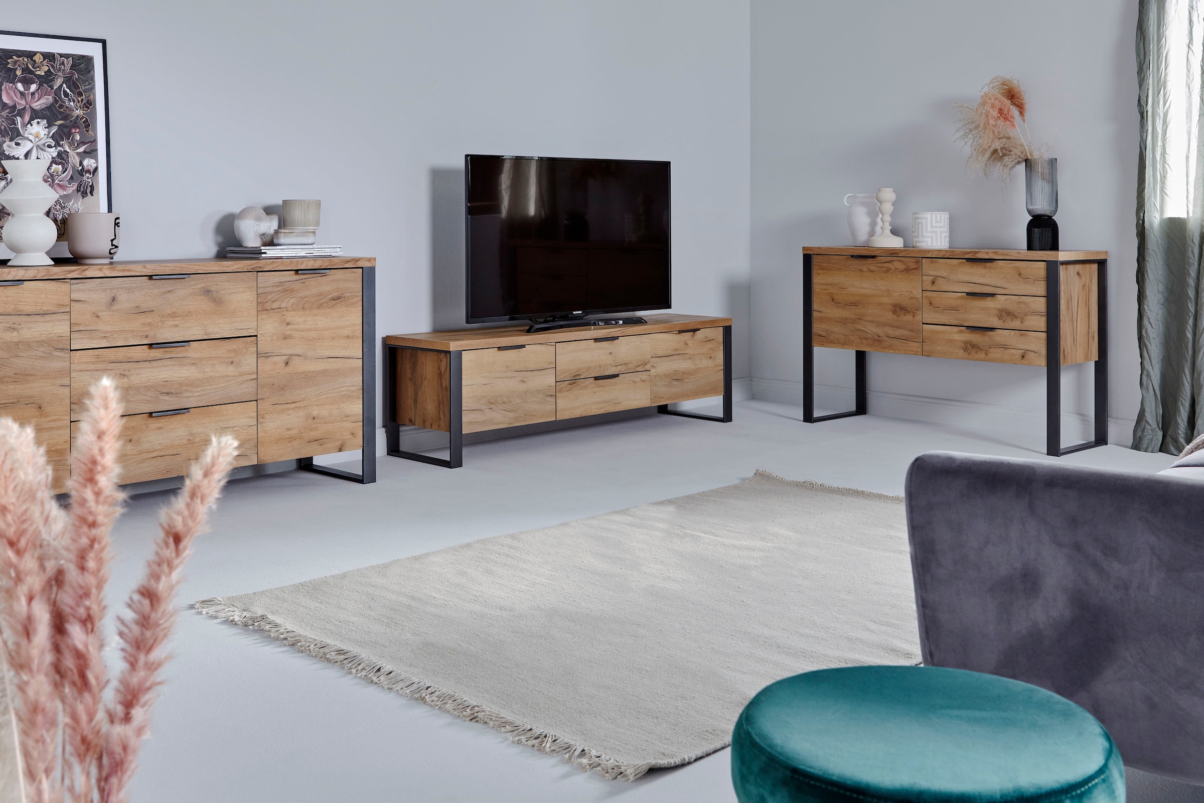 Jahnke Buffet »LOOP« Largeur env. 119 cm