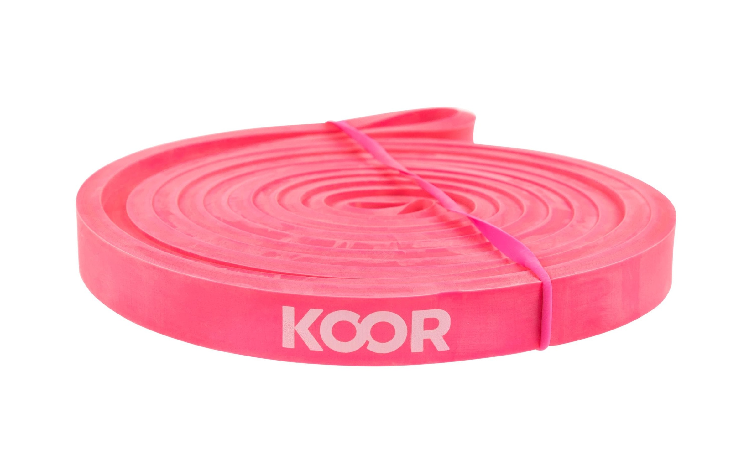 KOOR Sangles de musculation »3er-Set, leicht bis mittel« Bandes de résistance haute intensité pour l'entraînement à domicile