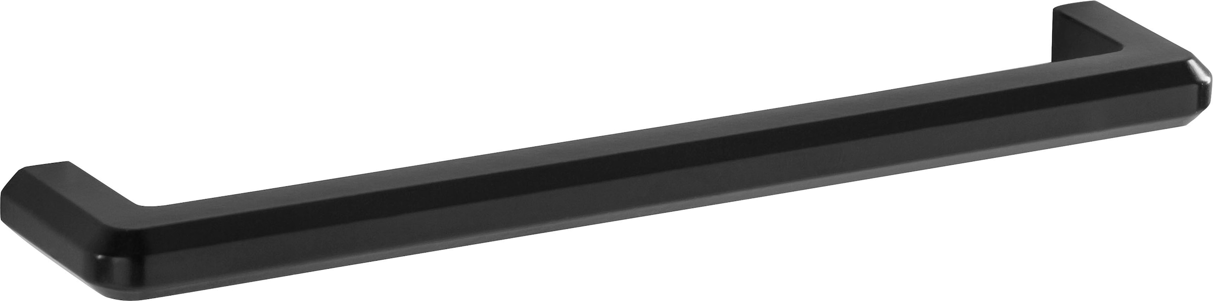 KOCHSTATION Küchenzeile »KS-Tulsa« ohne E-Geräte, Breite 350 cm, schwarze Metallgriffe, MDF Fronten