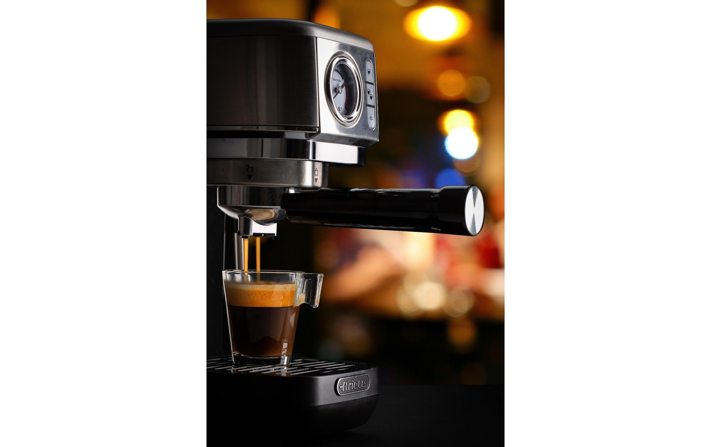   Machine à café à porte-filtre »ARI-1381« Leistungsaufnahme Betrieb: 1300W