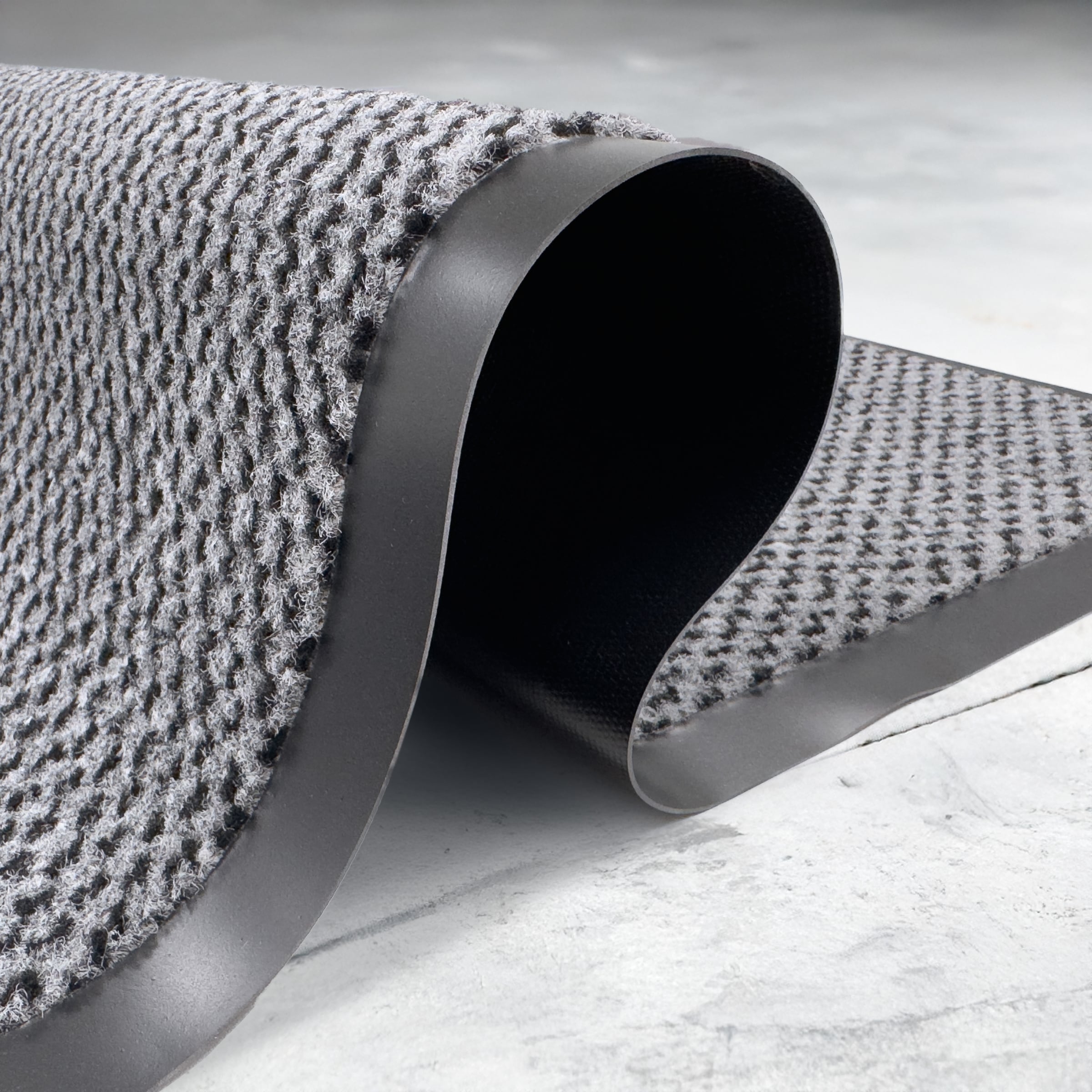 GOODproduct Fussmatte »Tarron, Schmutzfangmatte Indoor, für Hausflur und Eingangsbereiche« rechteckig 5 mm Höhe Eingangsmatte, rutschfeste Unterseite, meliert