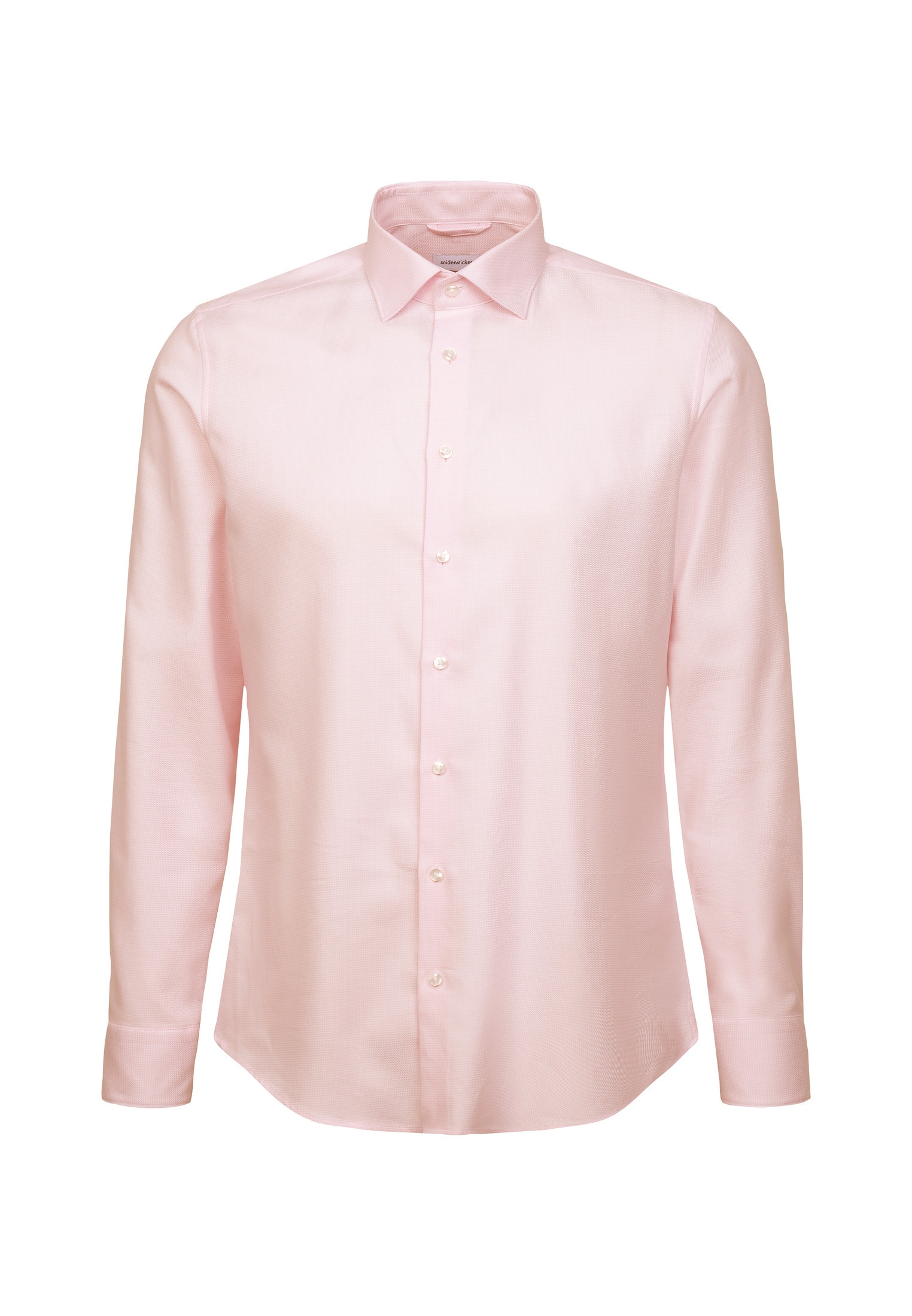 seidensticker Chemise d'affaires »Schwarze Rose« Slim 1/1 Kentkragen Struktur