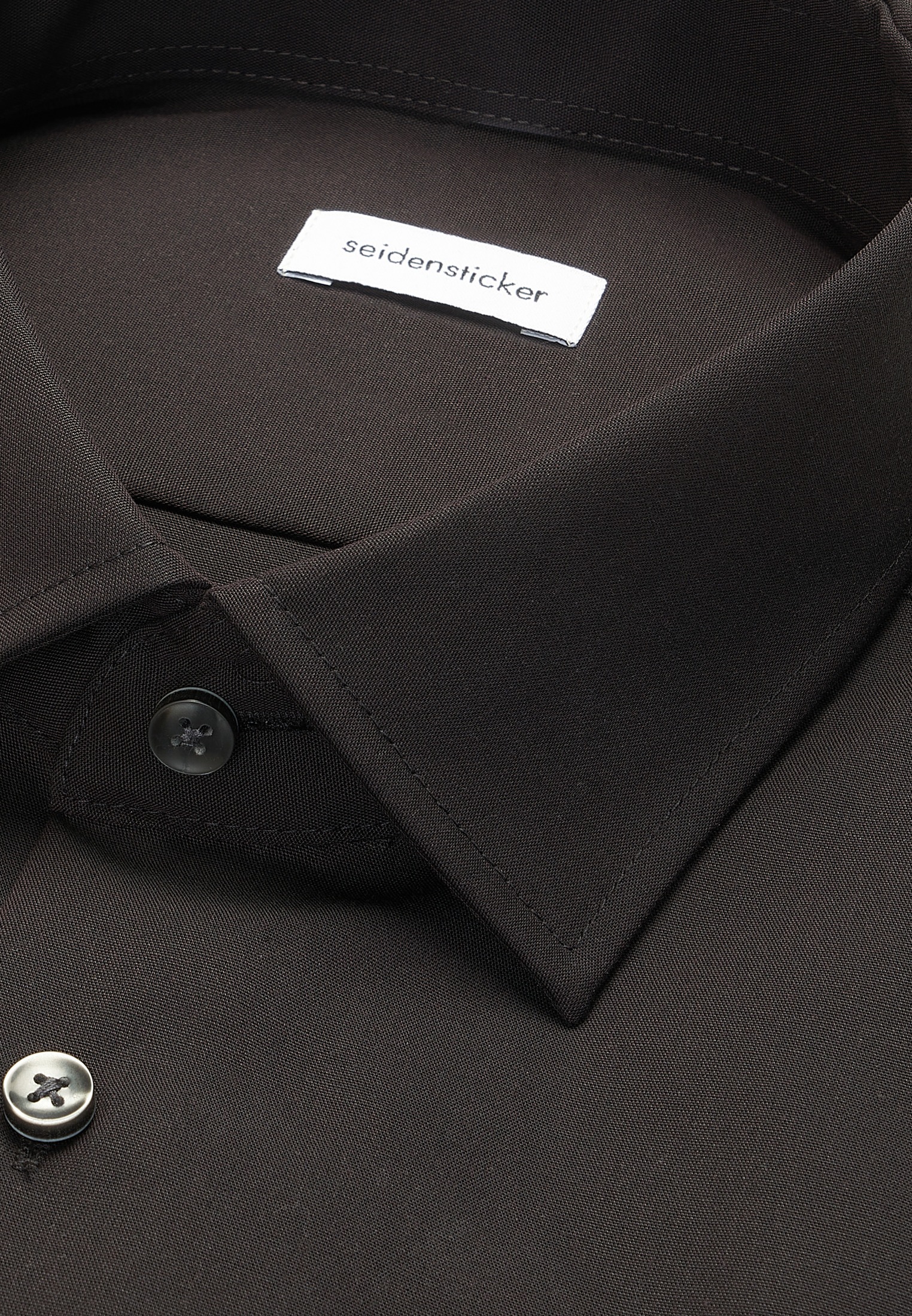 seidensticker Businesshemd »Schwarze Rose« Regular 1/2 Kentkragen Uni