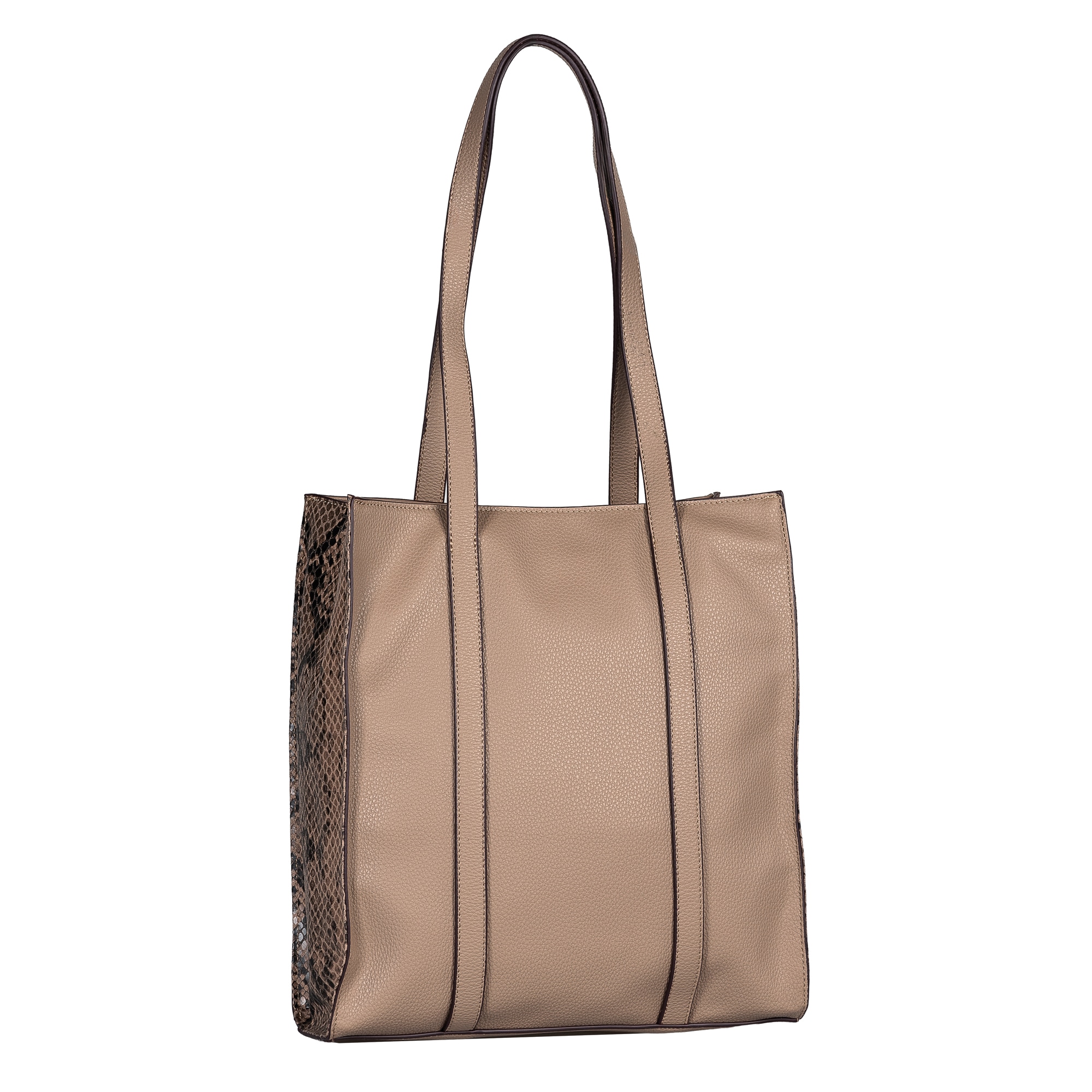 Gabor Shopper »Elfie Luxe« Sac à main pour dames avec motif léopard et pendentif pochette