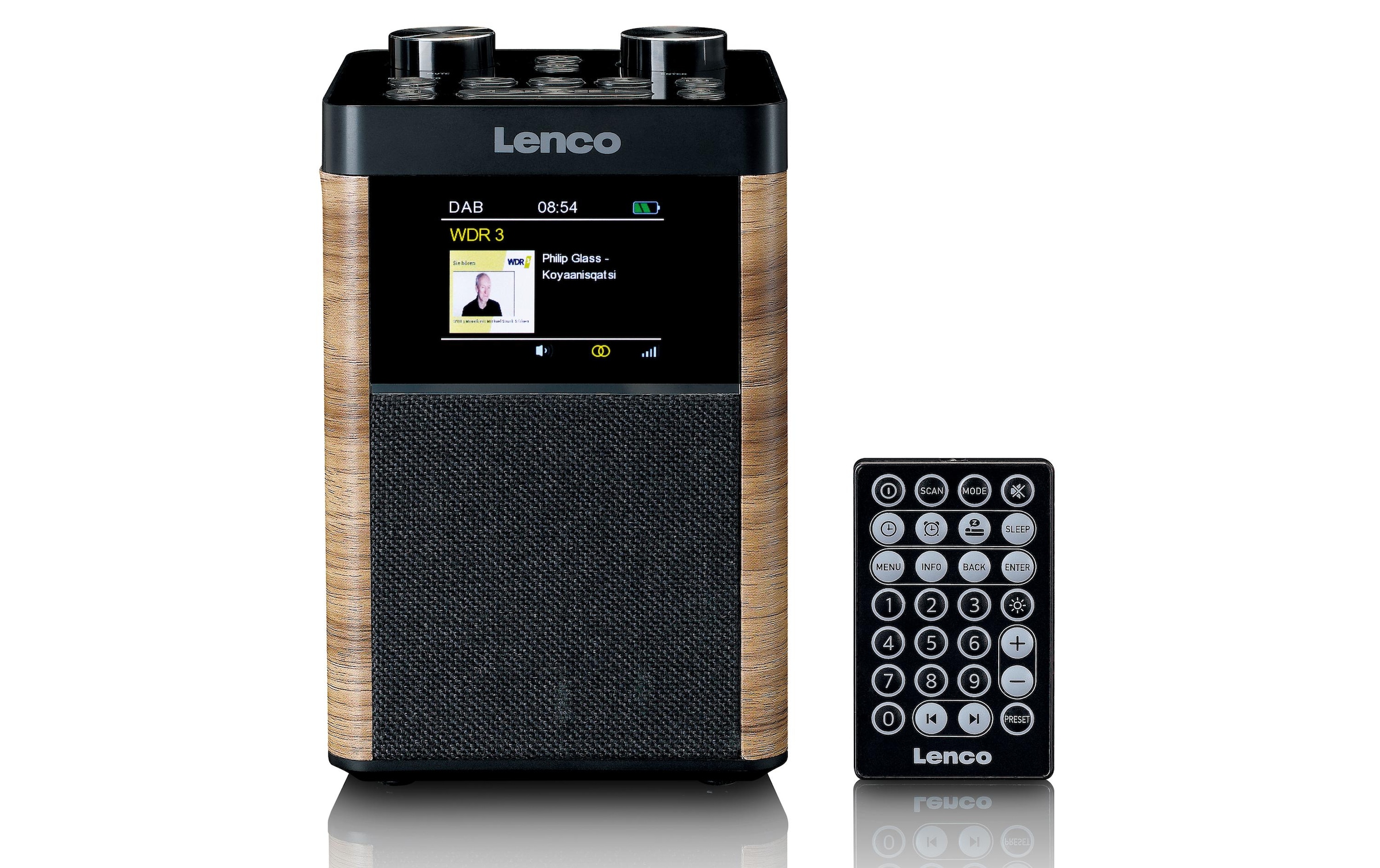 Lenco Digitalradio (DAB+) »PDR-060WD« ( Digitalradio (DAB+) | FM-Tuner )