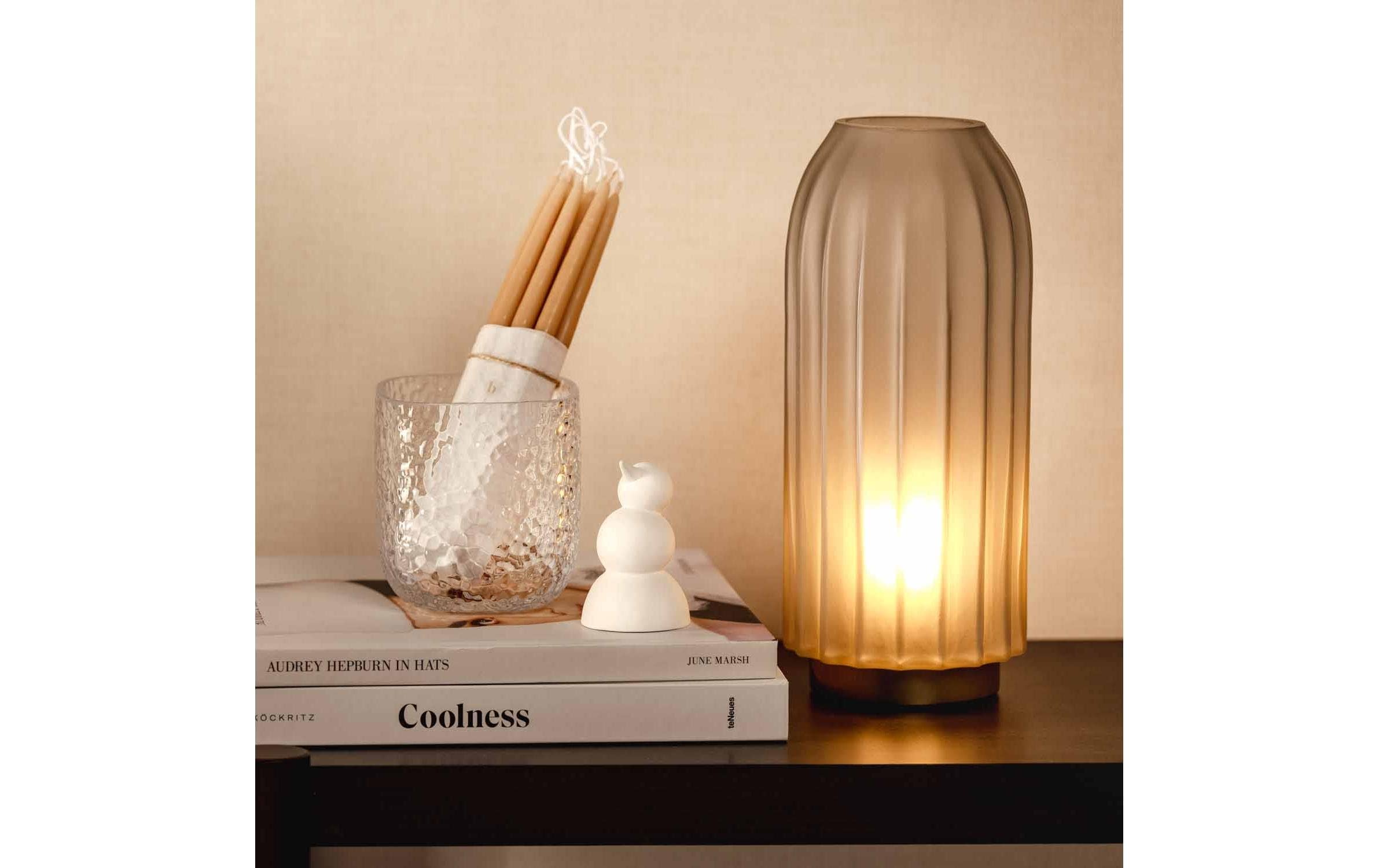 LEONARDO Porte-bougies à chauffe-plat »Martello 4 Stück, 10 cm«