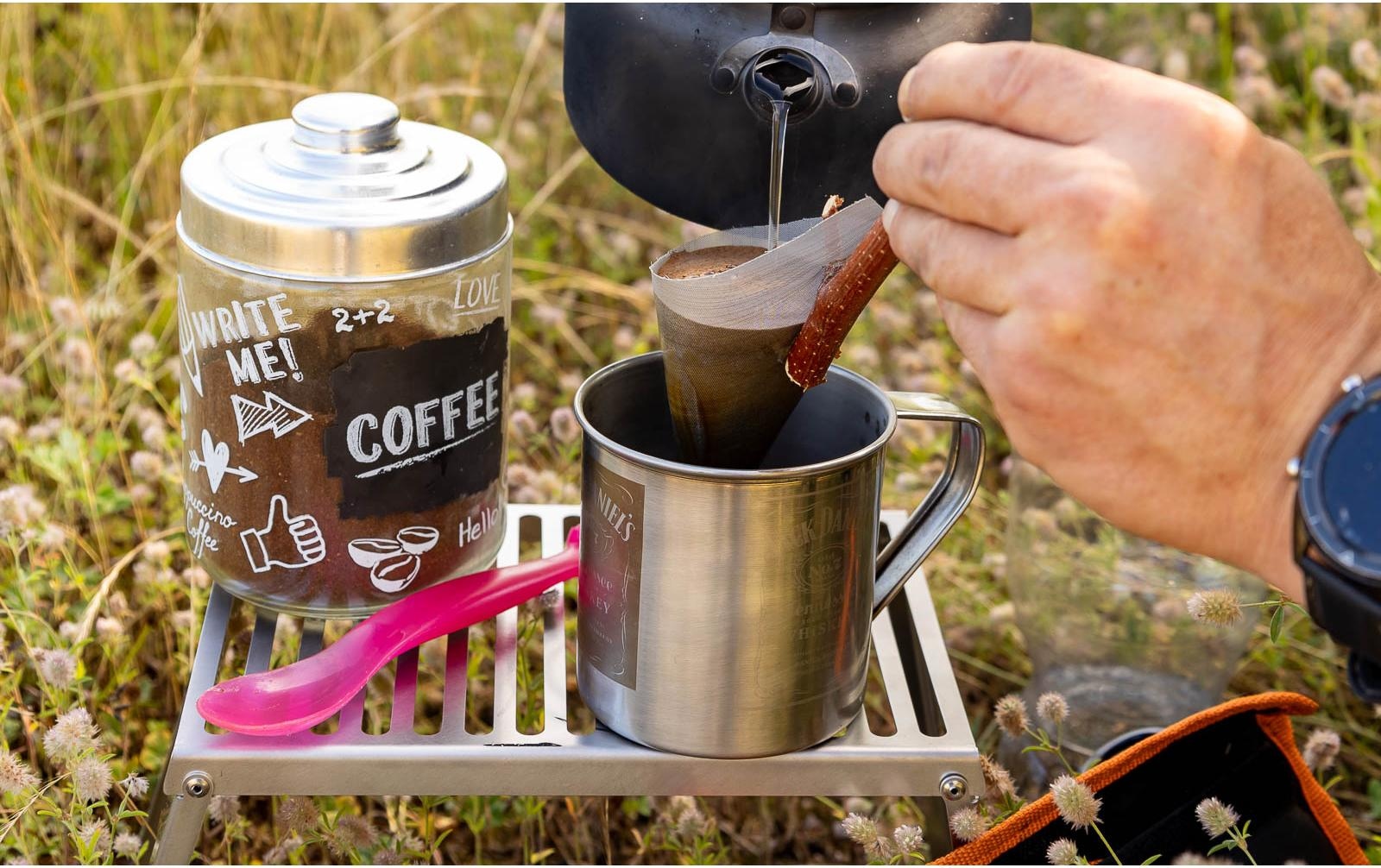 Fennek Grill Grille de barbecue »zu Hobo Premium, Edelstahl«