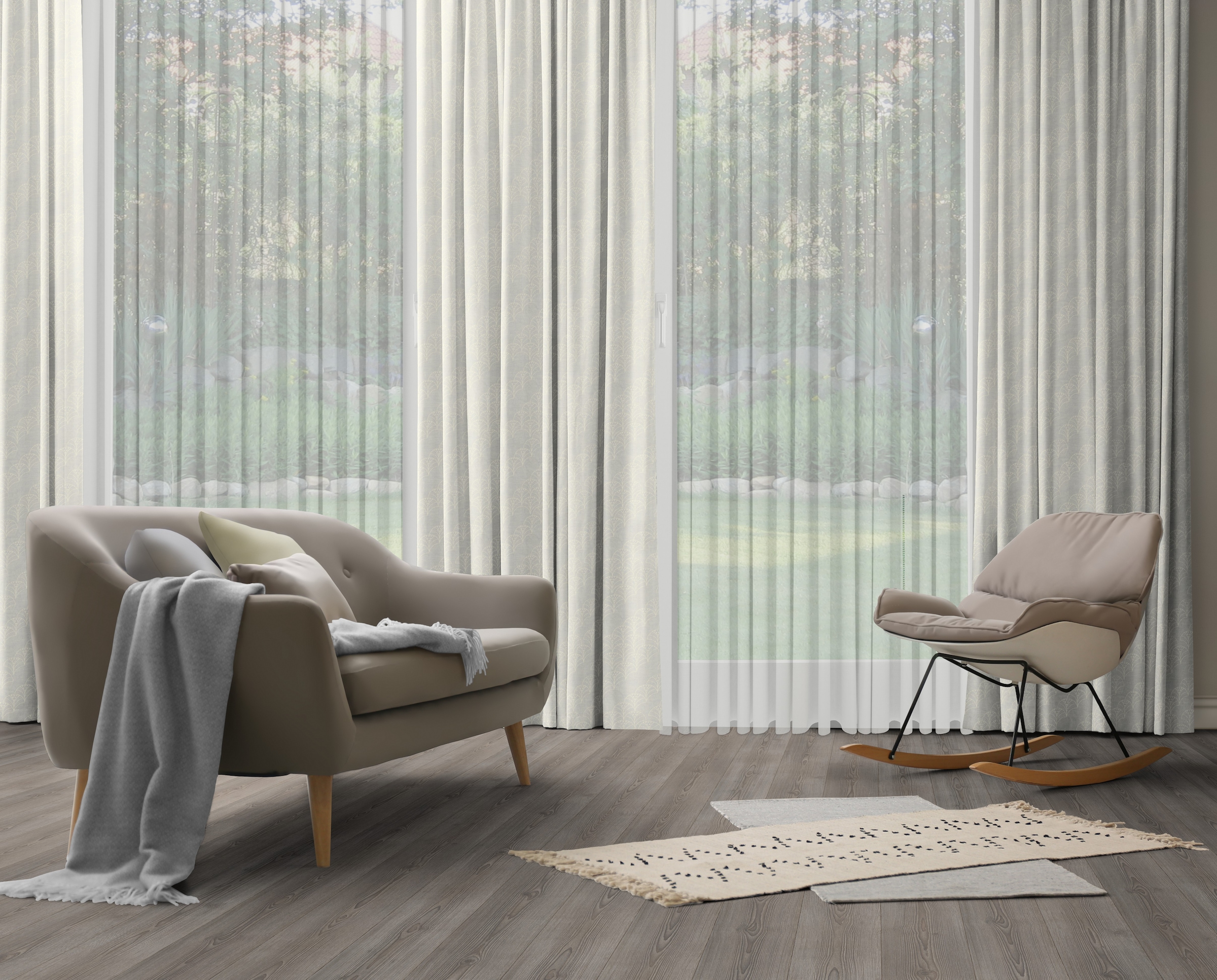 Adam Rideau »Argentinian Criolla Light« Bande multifonctionnelle 1 cuis tlg. aus 100% Bio-Baumwolle