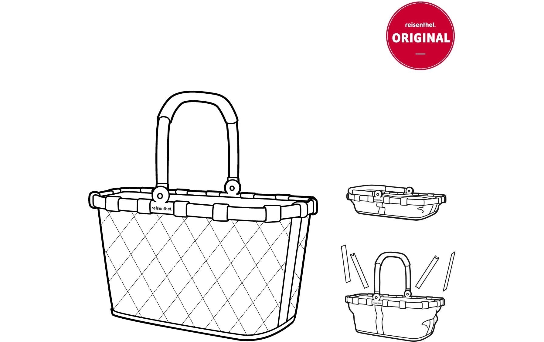 REISENTHEL® Panier d'achat »Carrybag« Aus recyceltem Material