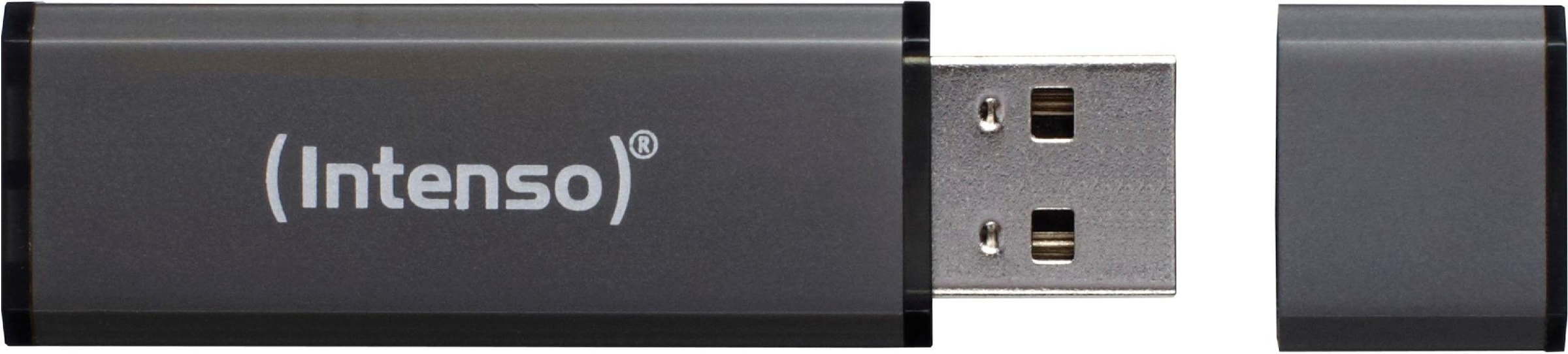 Intenso Clé USB »Alu Line« (4GB GB Lesegeschwindigkeit 28 MB/s)