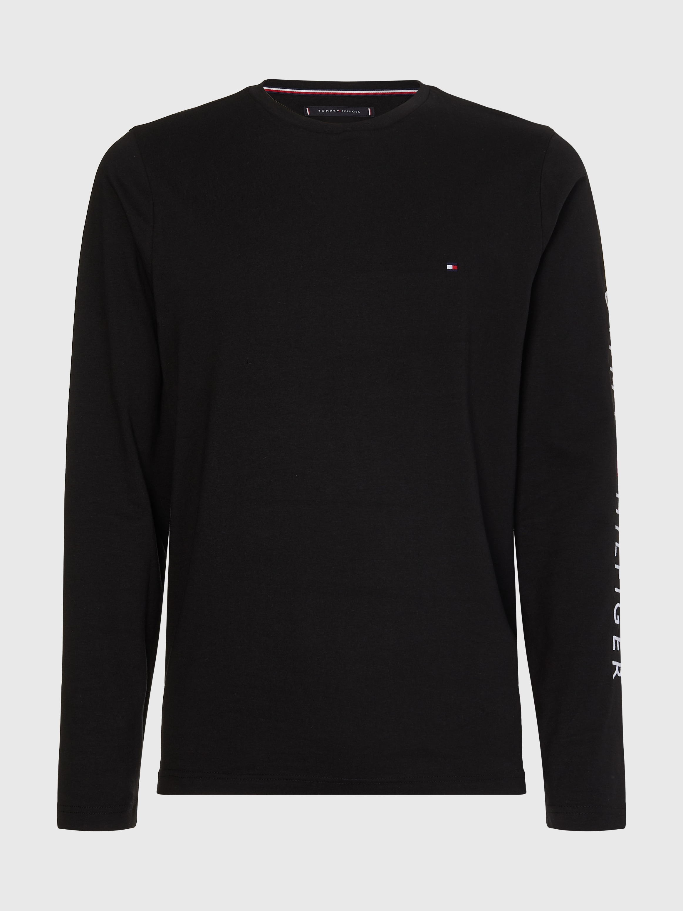Tommy Hilfiger T-shirt à manches longues »TOMMY LOGO LONG SLEEVE TEE« mit Logodruck