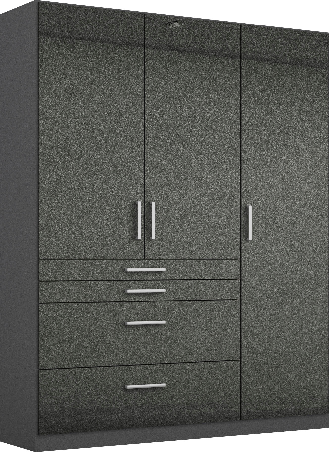 rauch Armoire à portes battantes »Kleiderschrank Schrank Garderobe Garderobenschrank  HOMBURG« avec beaucoup de rangement, tiroir supérieur compartimenté MADE IN GERMANY