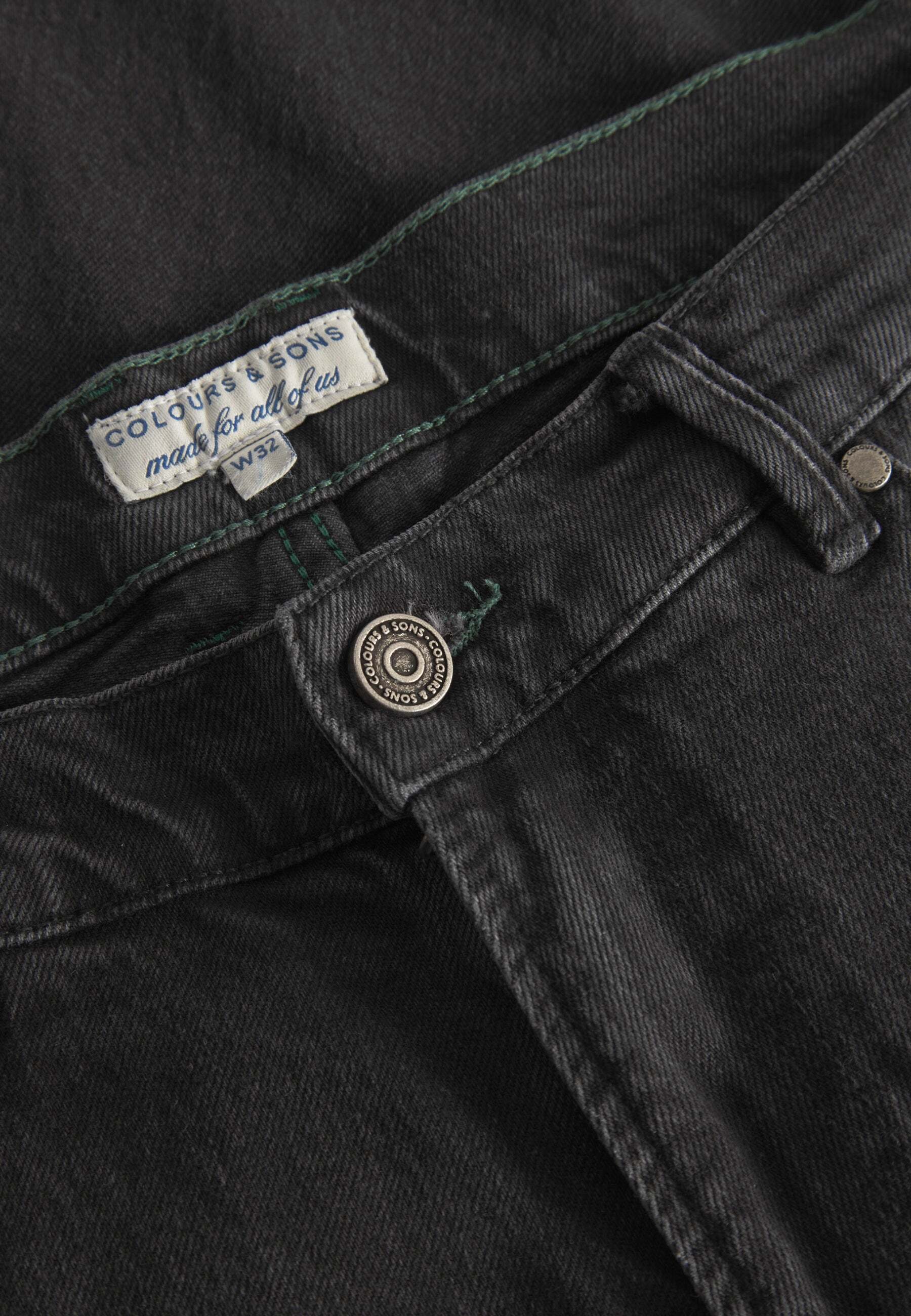 colours & sons Jeans taille basse »colours & sons Jeans Denim Cropped«