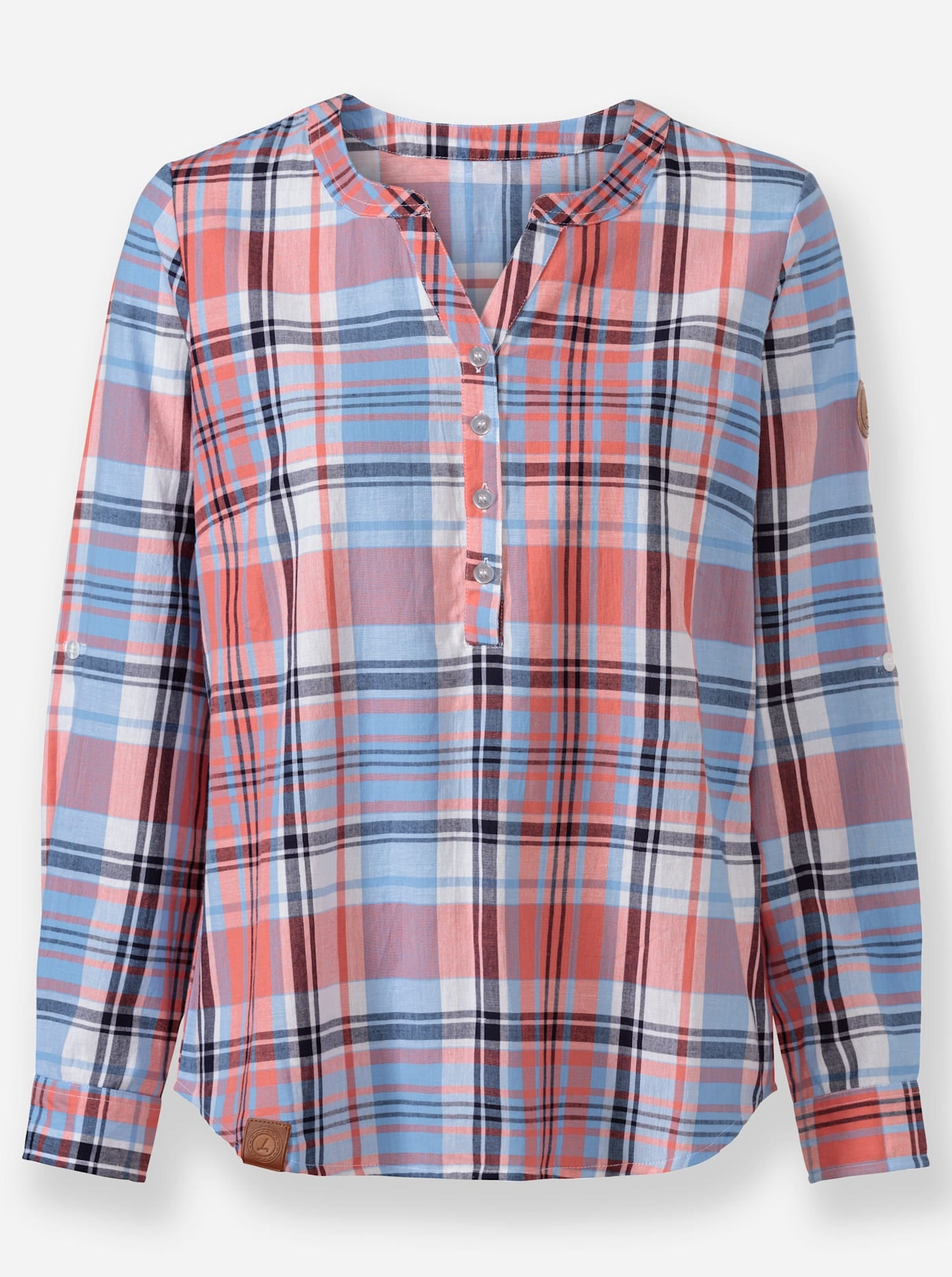 Casual Looks Blouse à carreaux