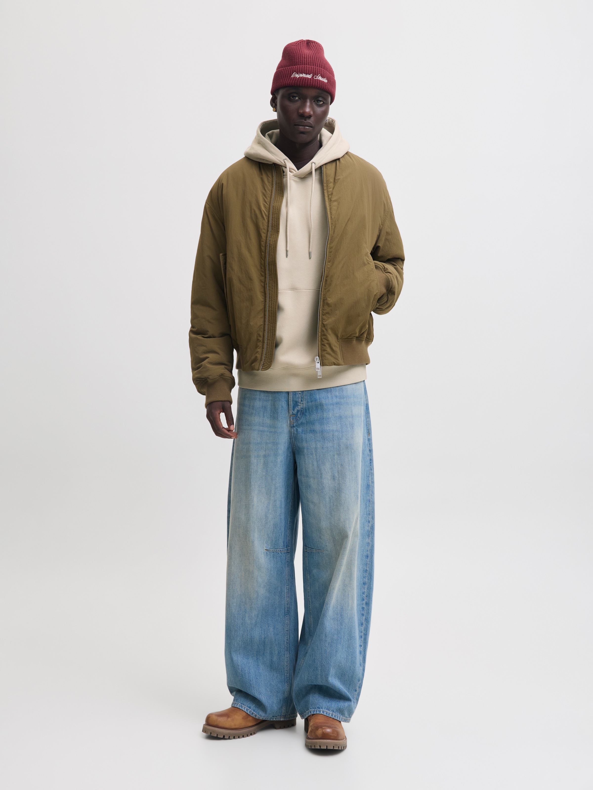 Jack & Jones Kapuzensweatshirt »JJEACE SWEAT HOOD NOOS«, Baumwollmischung, relaxed fit
