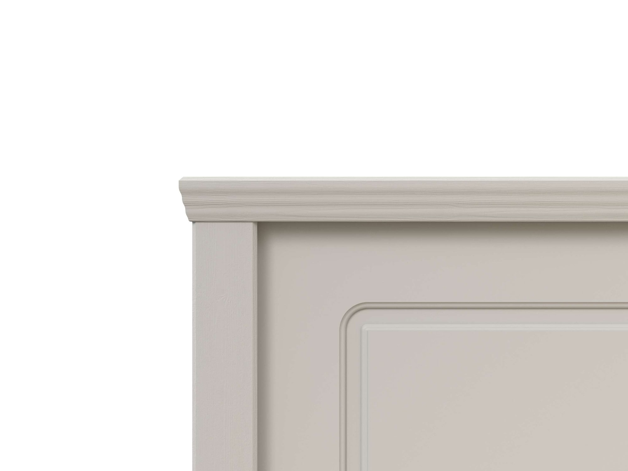 GOODproduct Massivholzbett »ERIKK' , Made in Europe, optional mit Schublade, Massivholz Kiefer« FSC® zertifiziert,  in mehreren Grössen, Landhausstil mit Kassettenoptik