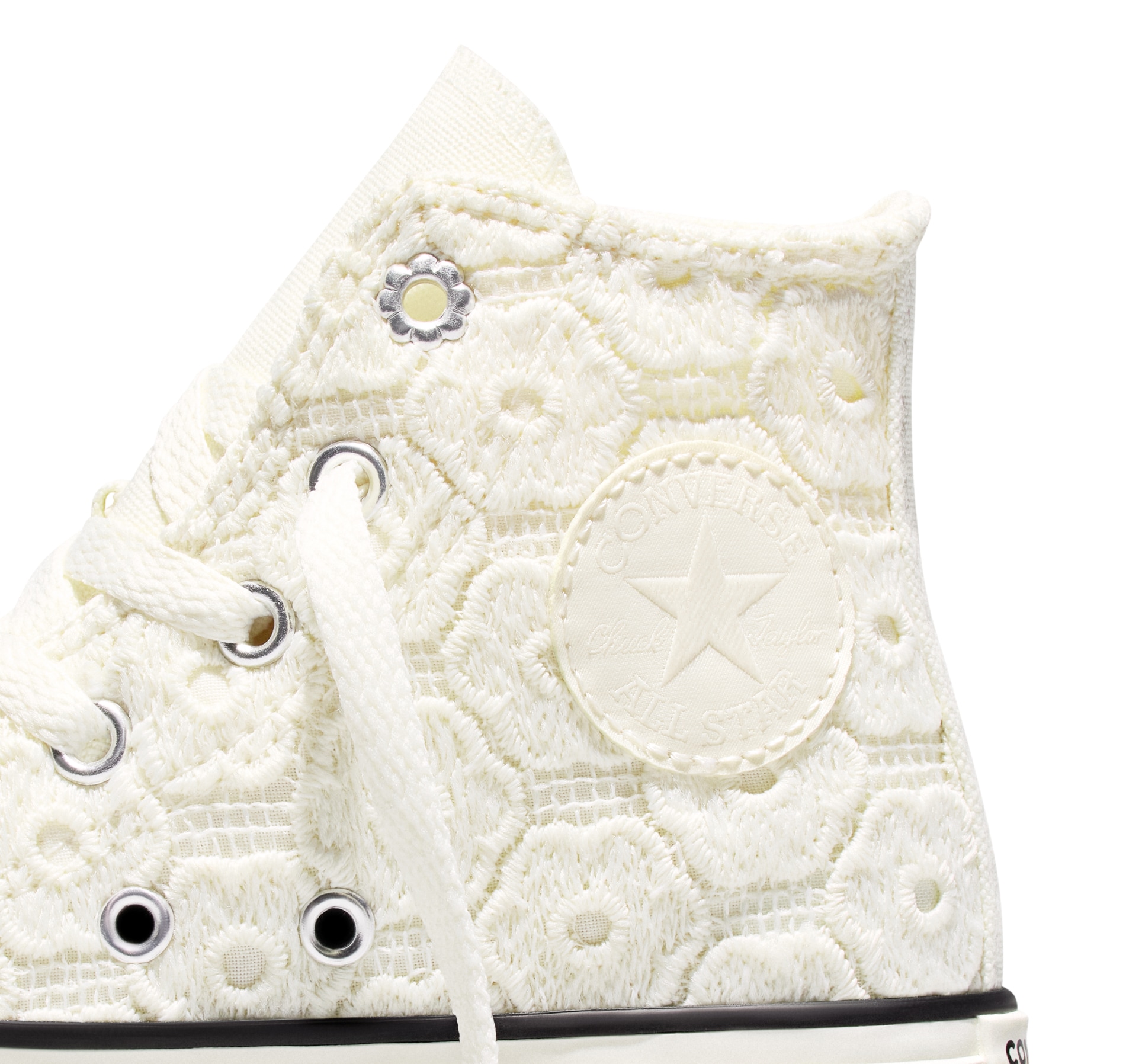 Converse Sneakers »CHUCK TAYLOR ALL STAR EVA LIFT PLATFORM FLORAL CROCHET«  pour activités sportives, avec semelle extérieure légèrement profilée