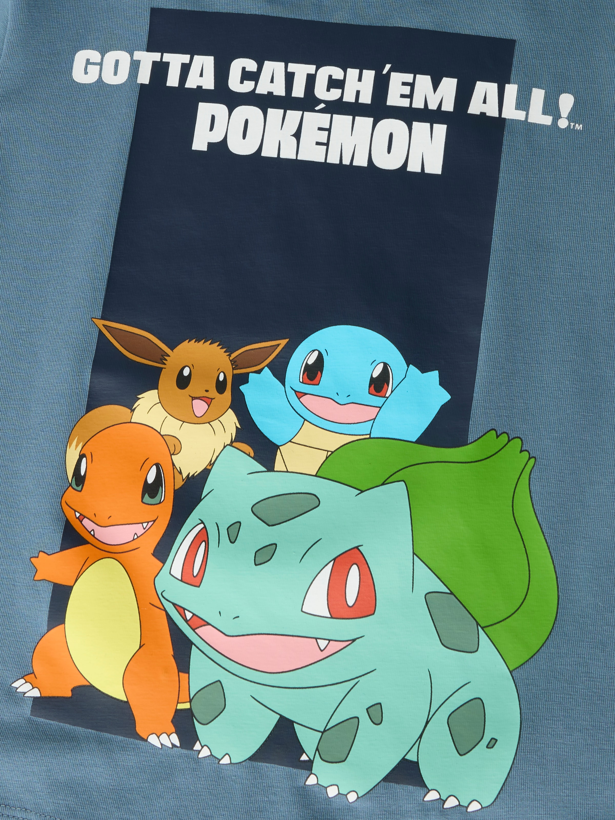 Name It T-shirt à manches longues »NMMSOUTH POKEMON LS NREG TOP NOOS BFU« mélange de coton, coupe régulière, avec motif Pokémon