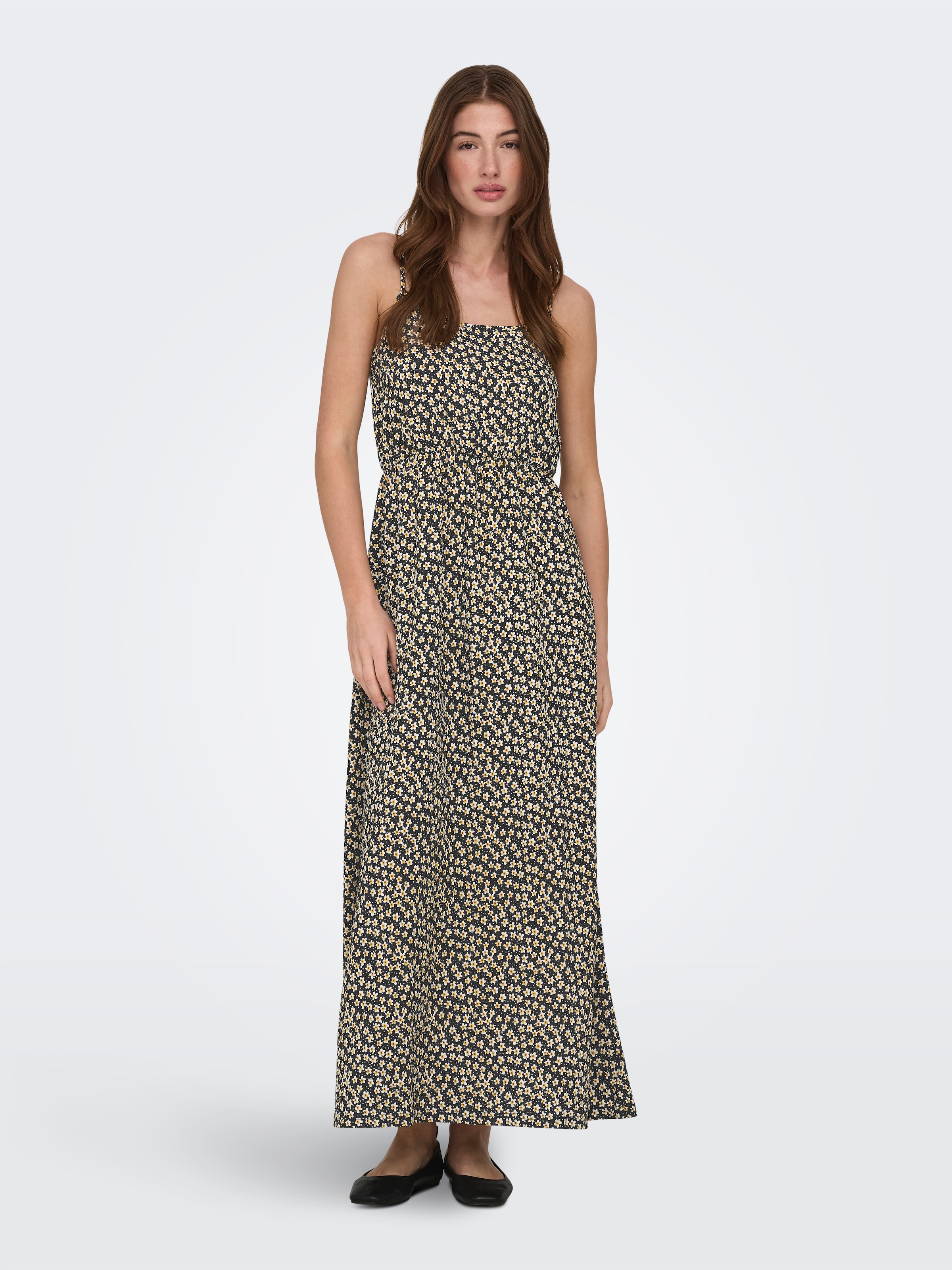 ONLY Maxi robe »ONLALTA S/L LONG STRAP DRESS PNT ZLO«