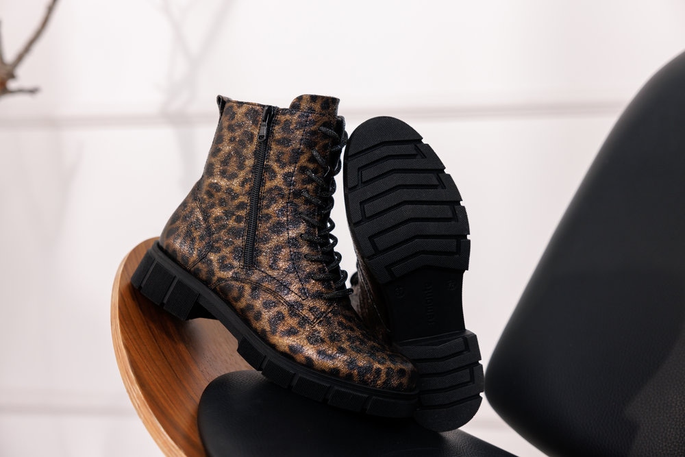 Remonte Bottes à lacets  Schnürboots, Stiefelette, Profilsohle, mit Glitzer-Schnürsenkel