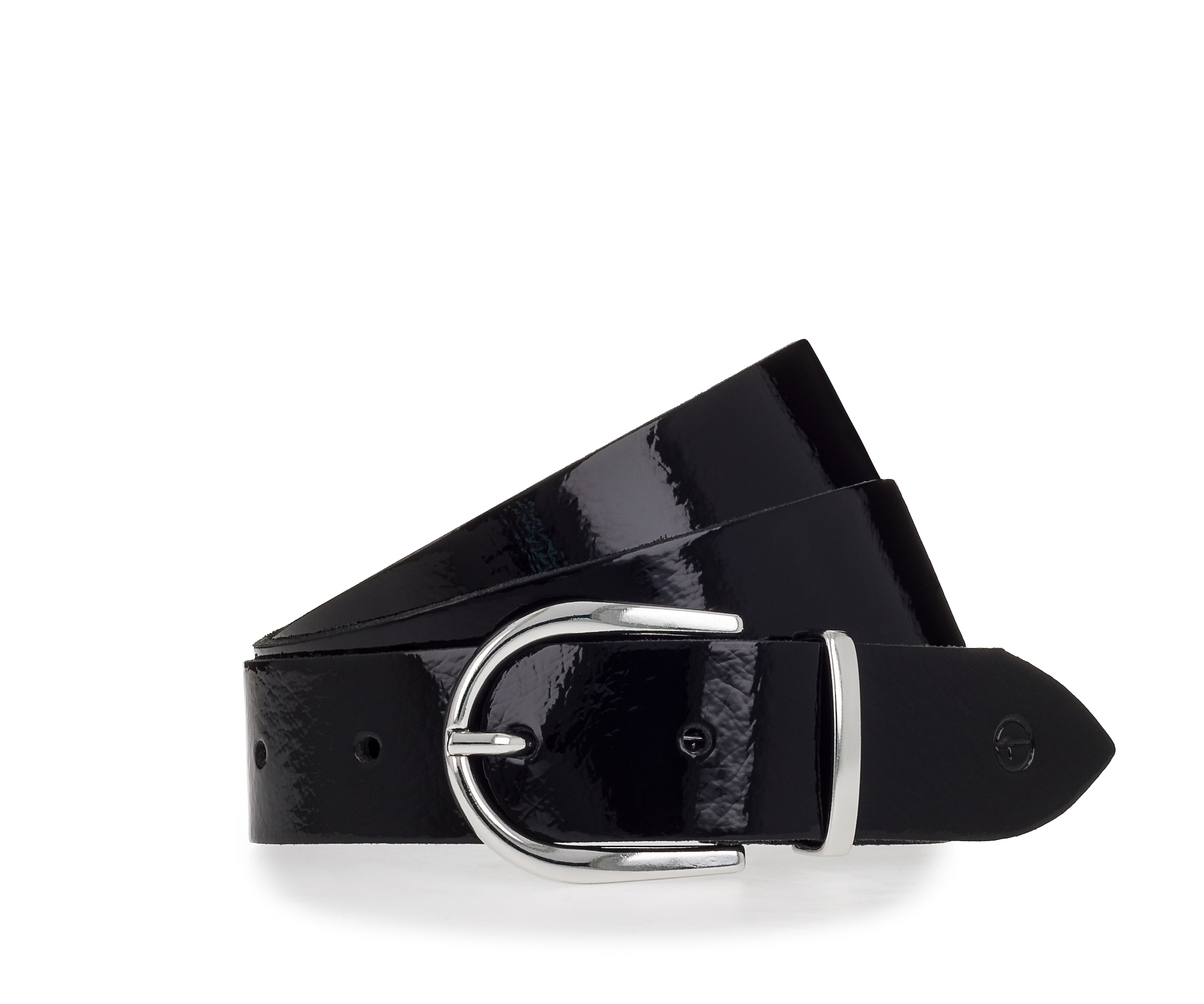 Tamaris Ledergürtel 1 Stk. 3 cm breit, mit Crasheffekt, klassische Dornschnalle