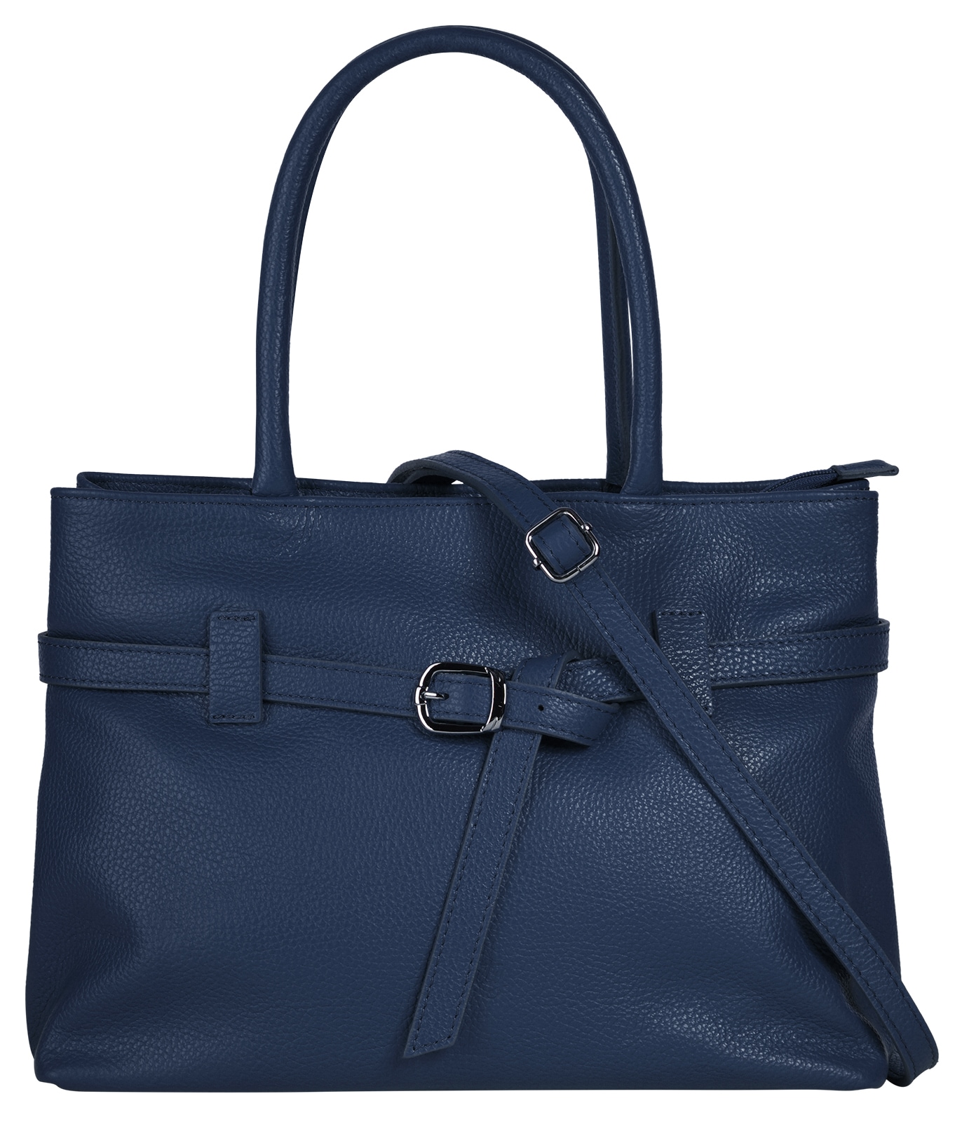 Cluty Henkeltasche echt Leder, Made in Italy