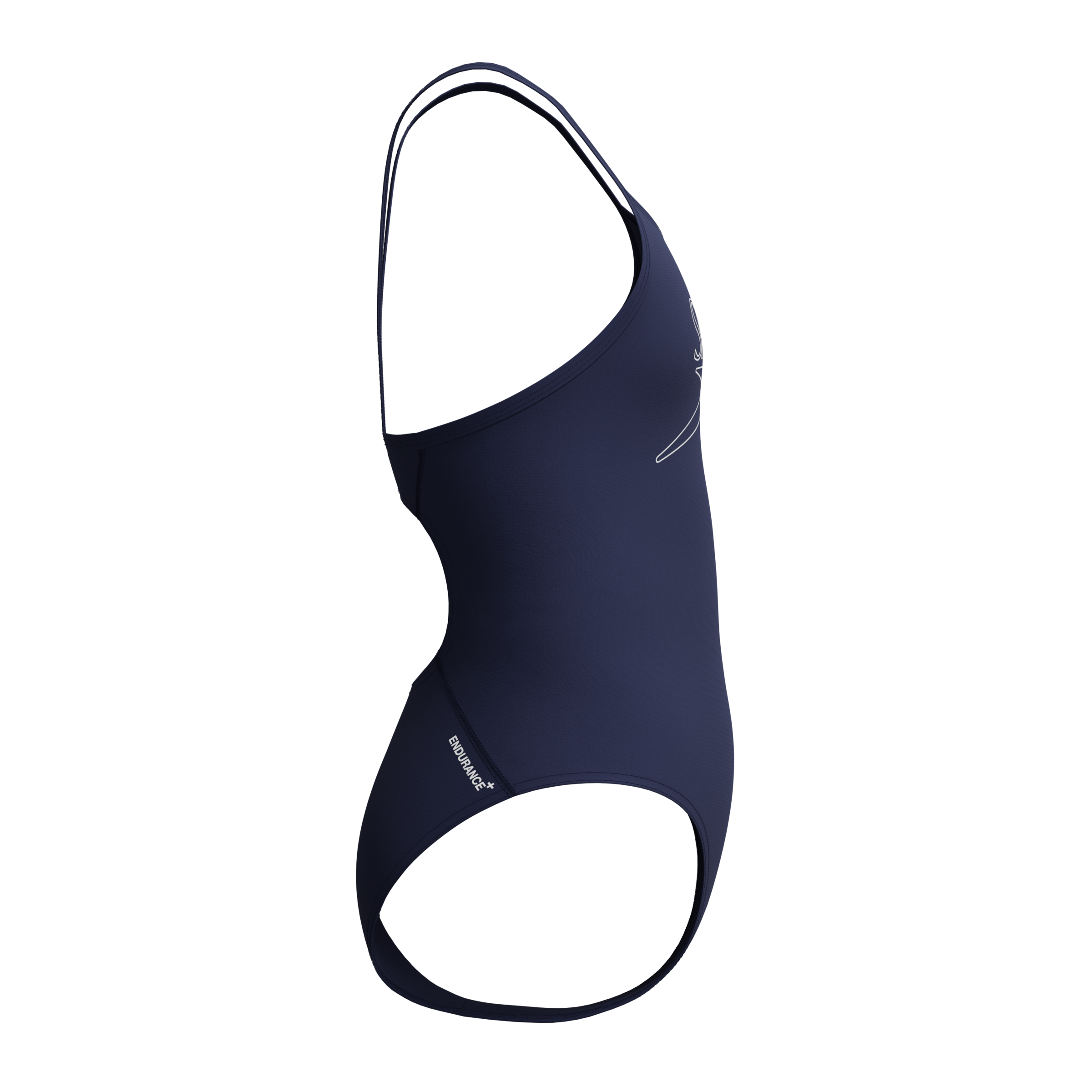 Speedo Maillot de bain pour entraînement junior et cours, avec fines bretelles, résistant au chlore